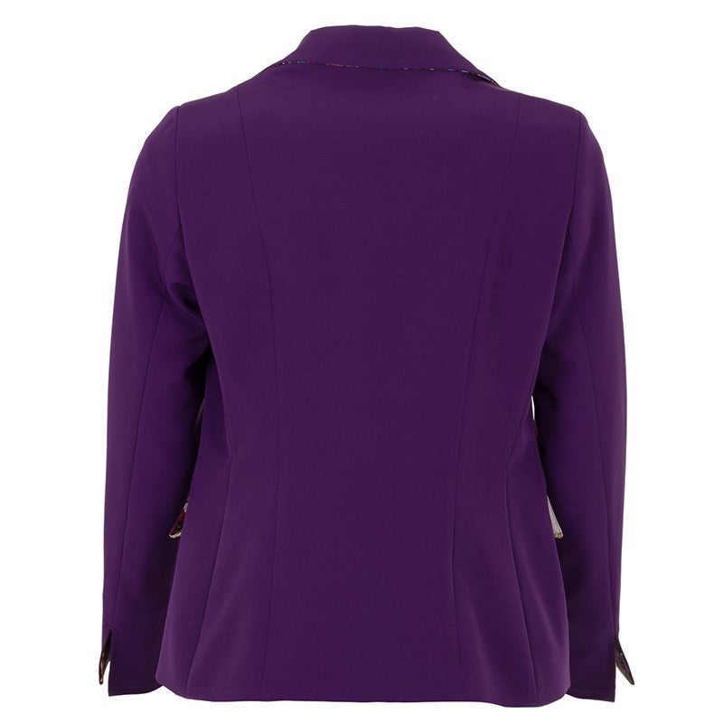 MAIDEN LANE Stretchblazer HILTON in lila