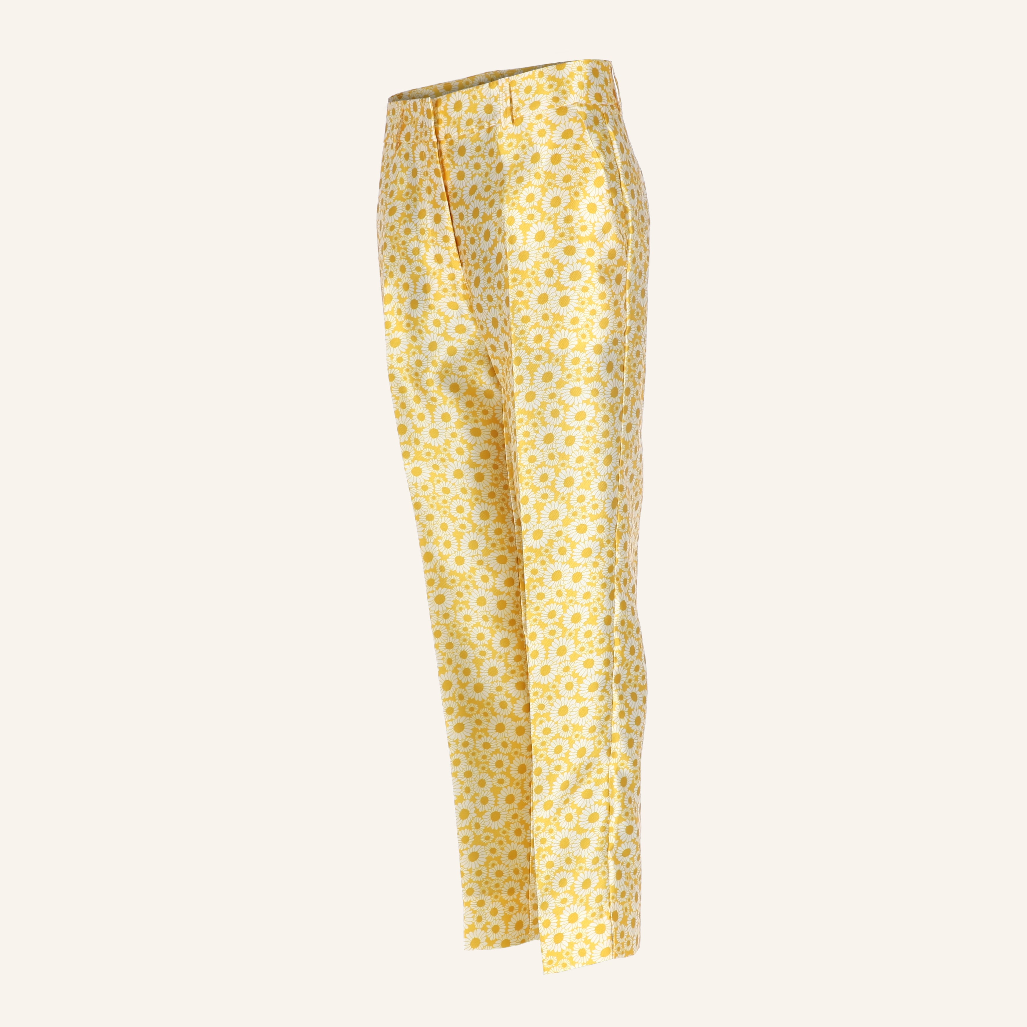 Pencil 7/8 Pants "Yellow Power"