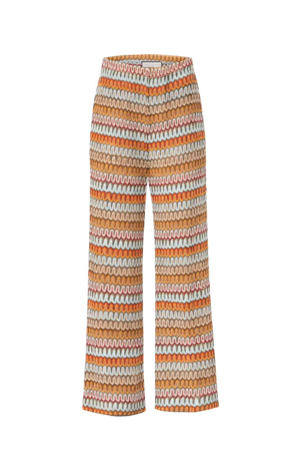 Palazzo-Hose Ajour im Missoni Stil