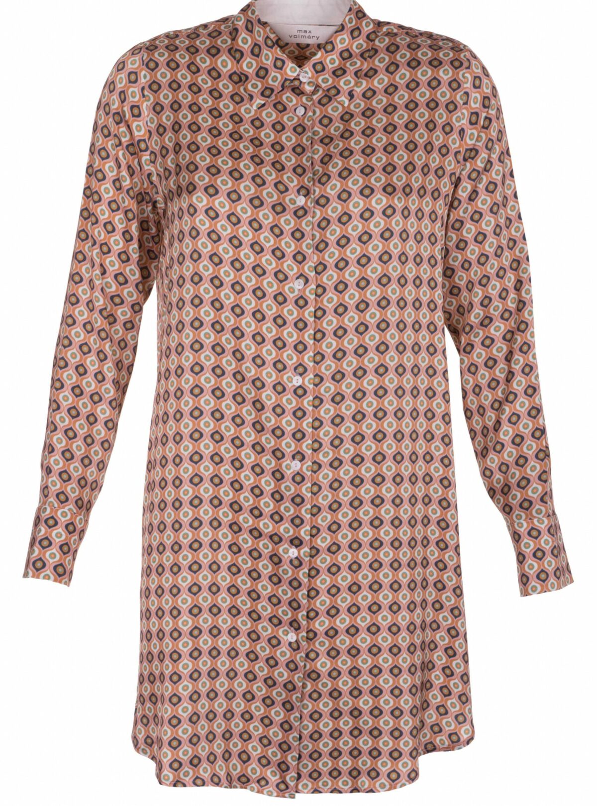 MAX VOLMÁRY- Seidentunika grafisches Muster