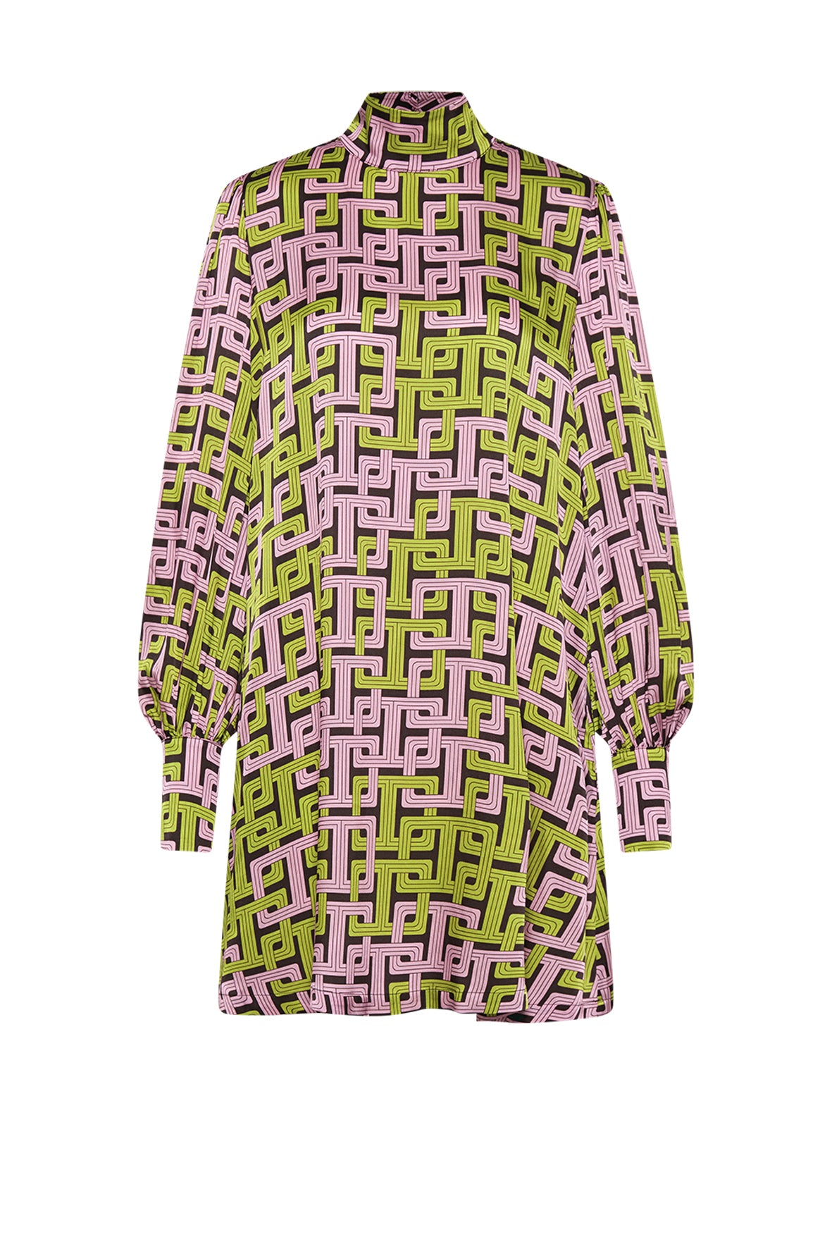 Kleid mit geometrischem Muster von ANNA’S DRESS AFFAIR by Semperlei