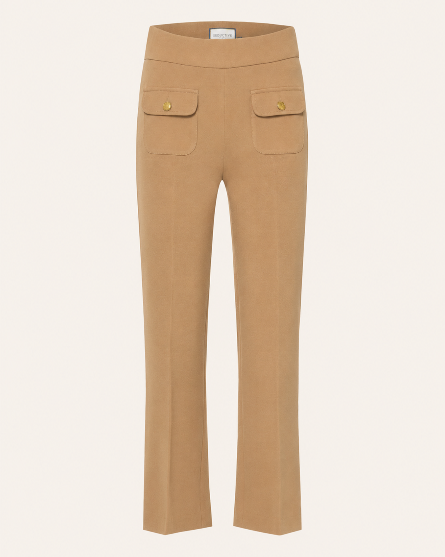 7/8 Hose NANETTE GOLD Kick-Flared Italian Jersey