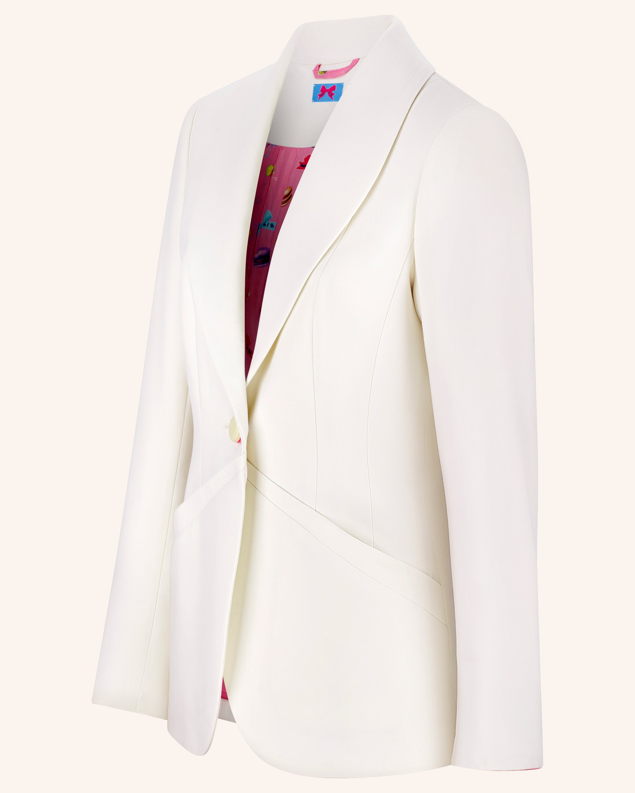 Schalkragen-Blazer CARA ecru