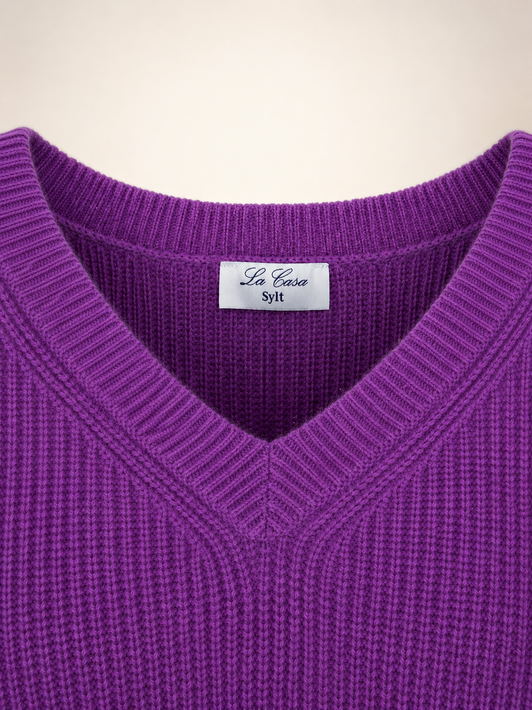 V-Neck Oversized Pullover "CASA"