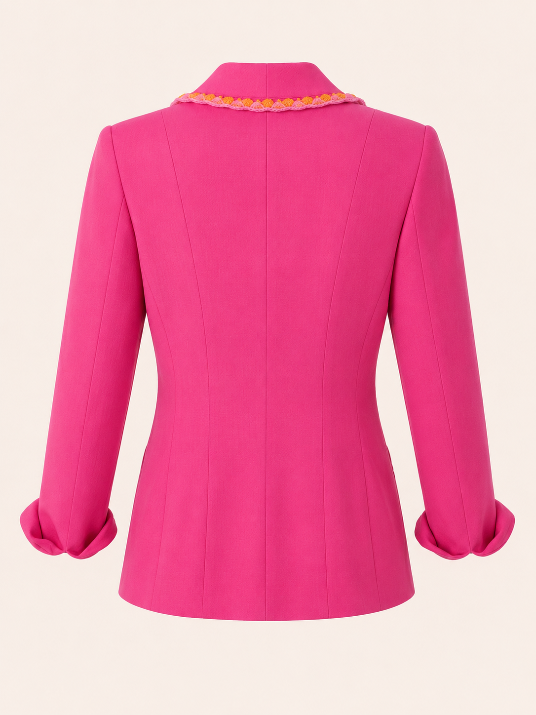 Blazer CARA mit Häkelkante