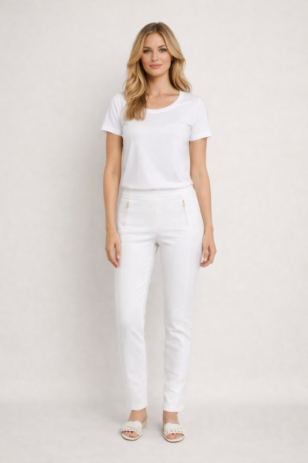 7/8 Skinny-Fit Stretch-Hose