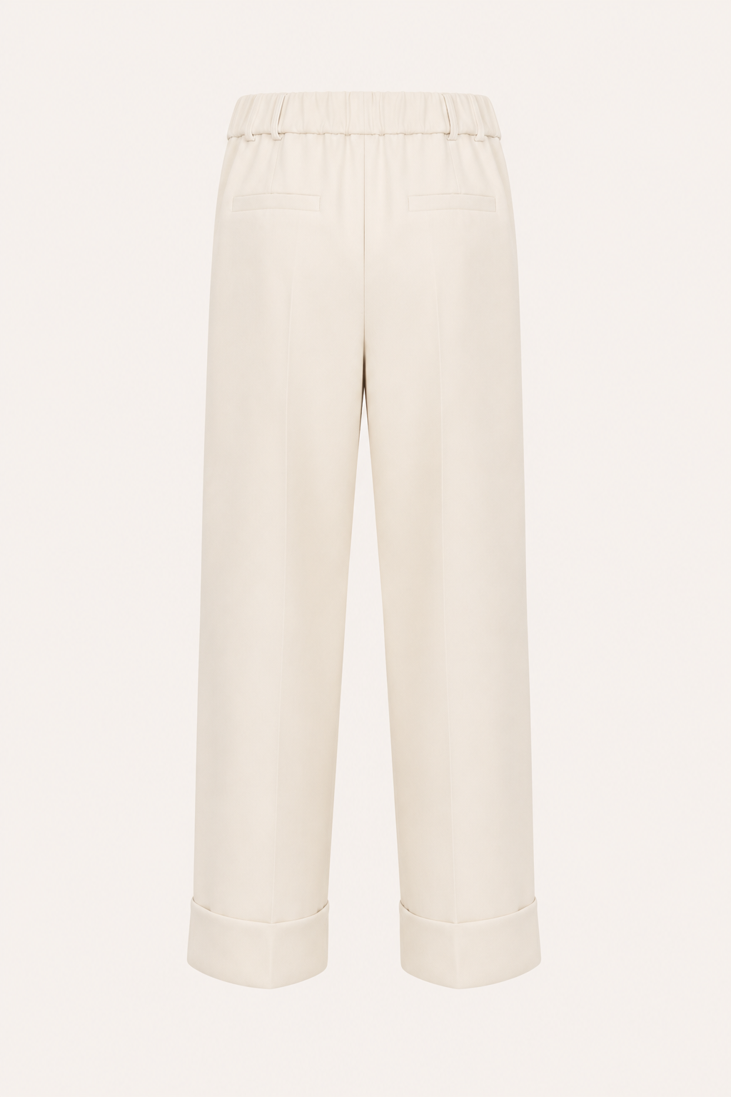 7/8 Culotte LENI in Ecru Wide Leg