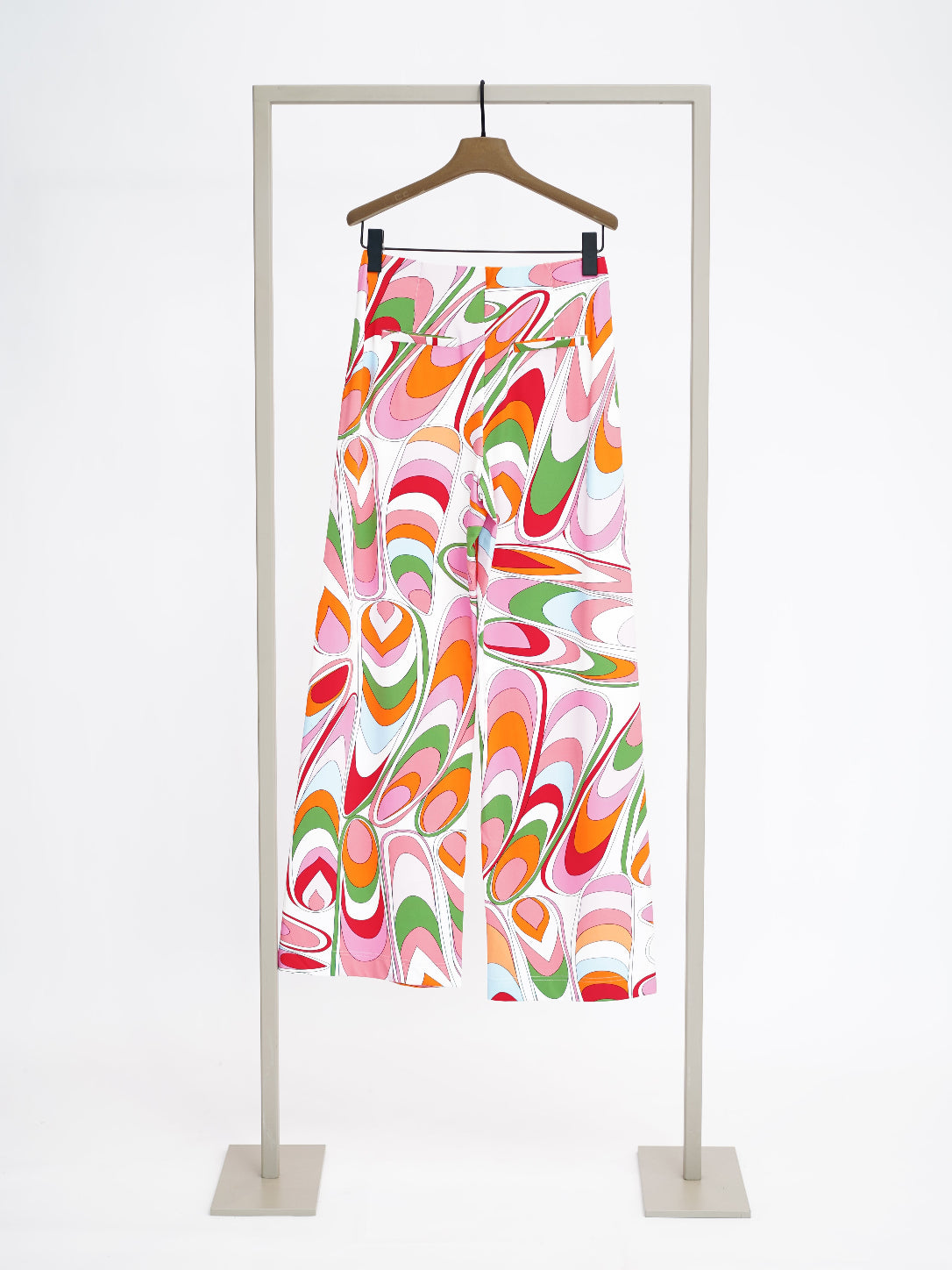 Superstretch 7/8-Tuchhose mit Pucci-Druck weiter Schnitt