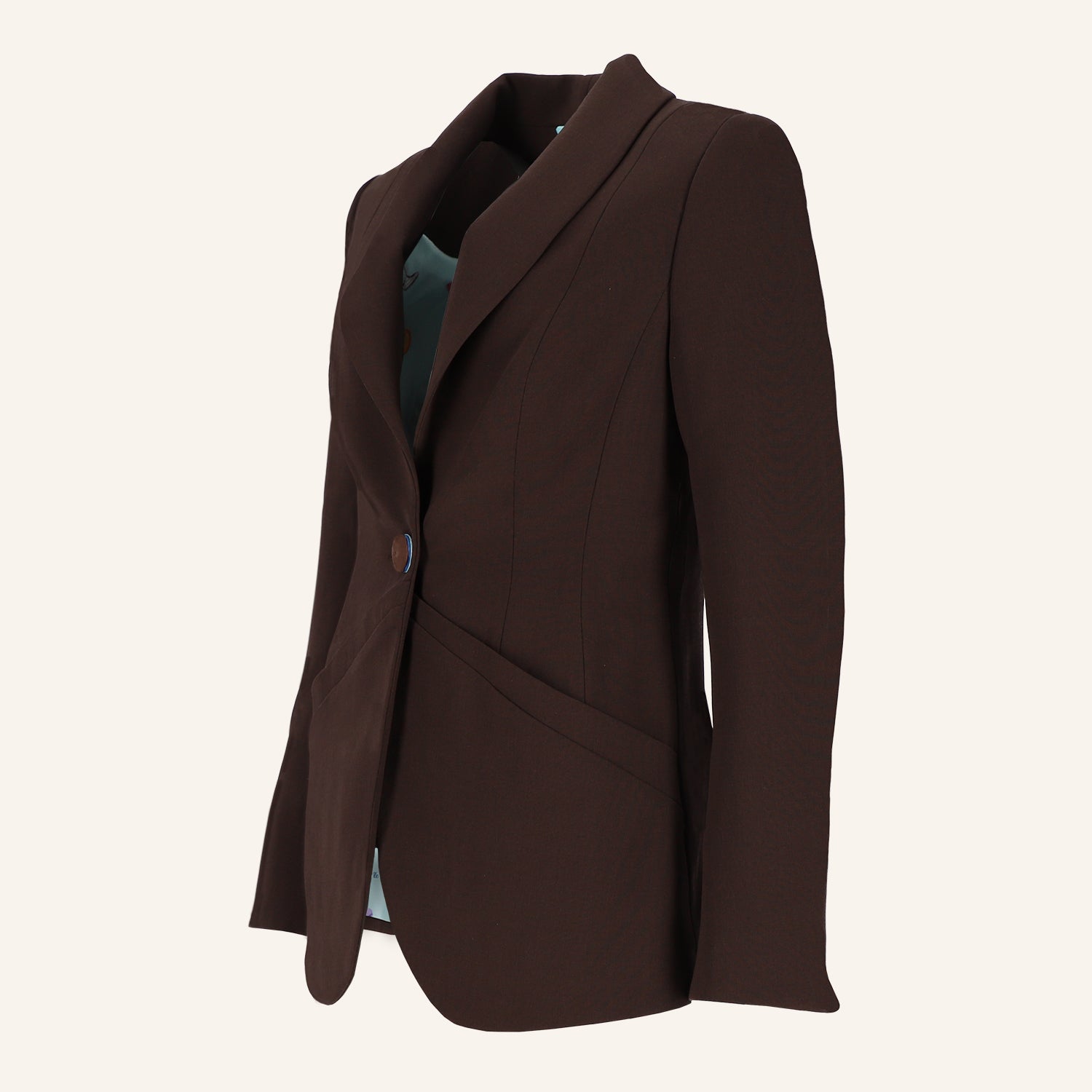 Sportlich eleganter Blazer CARA dunkelbraun