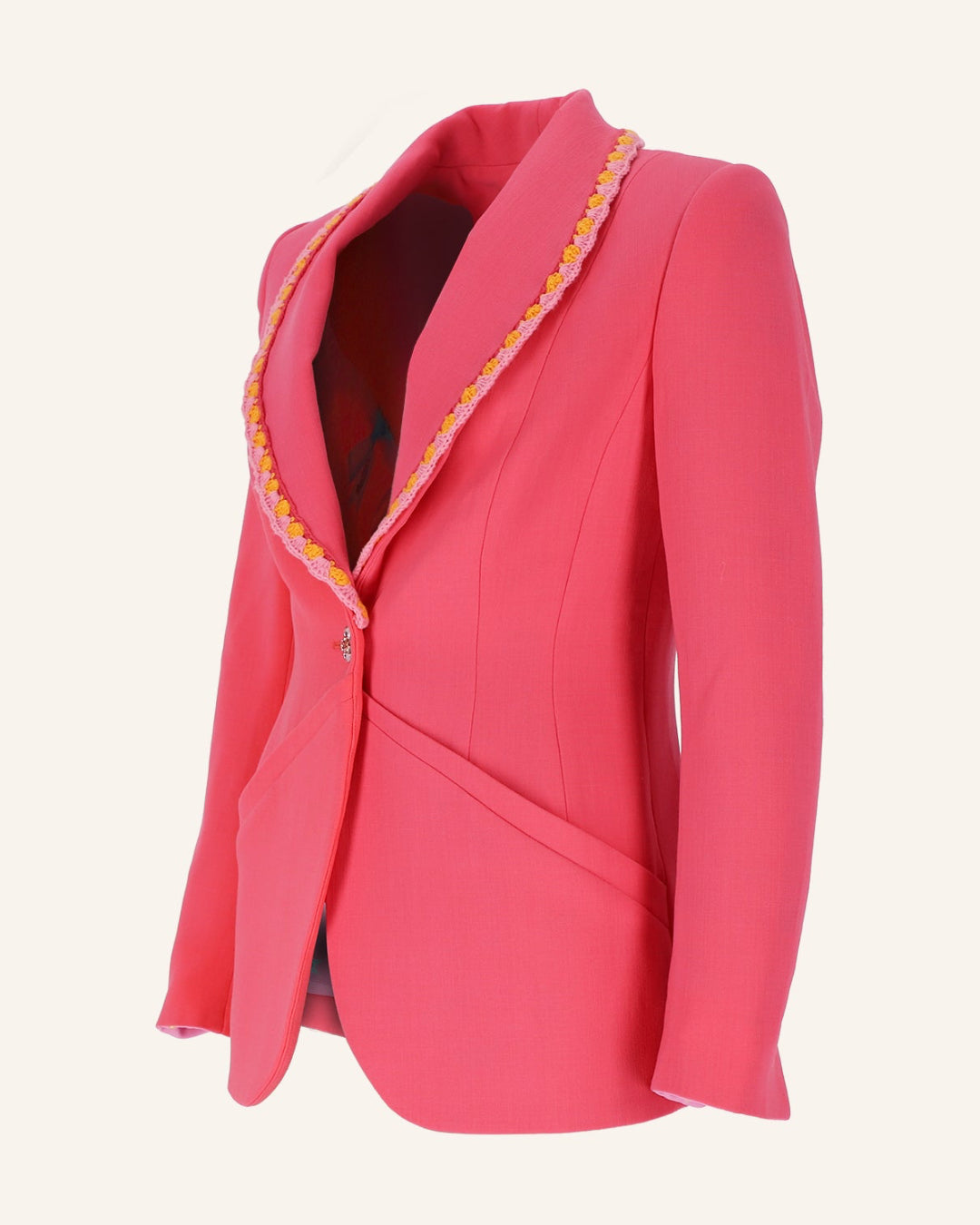 Blazer CARA mit Häkelkante
