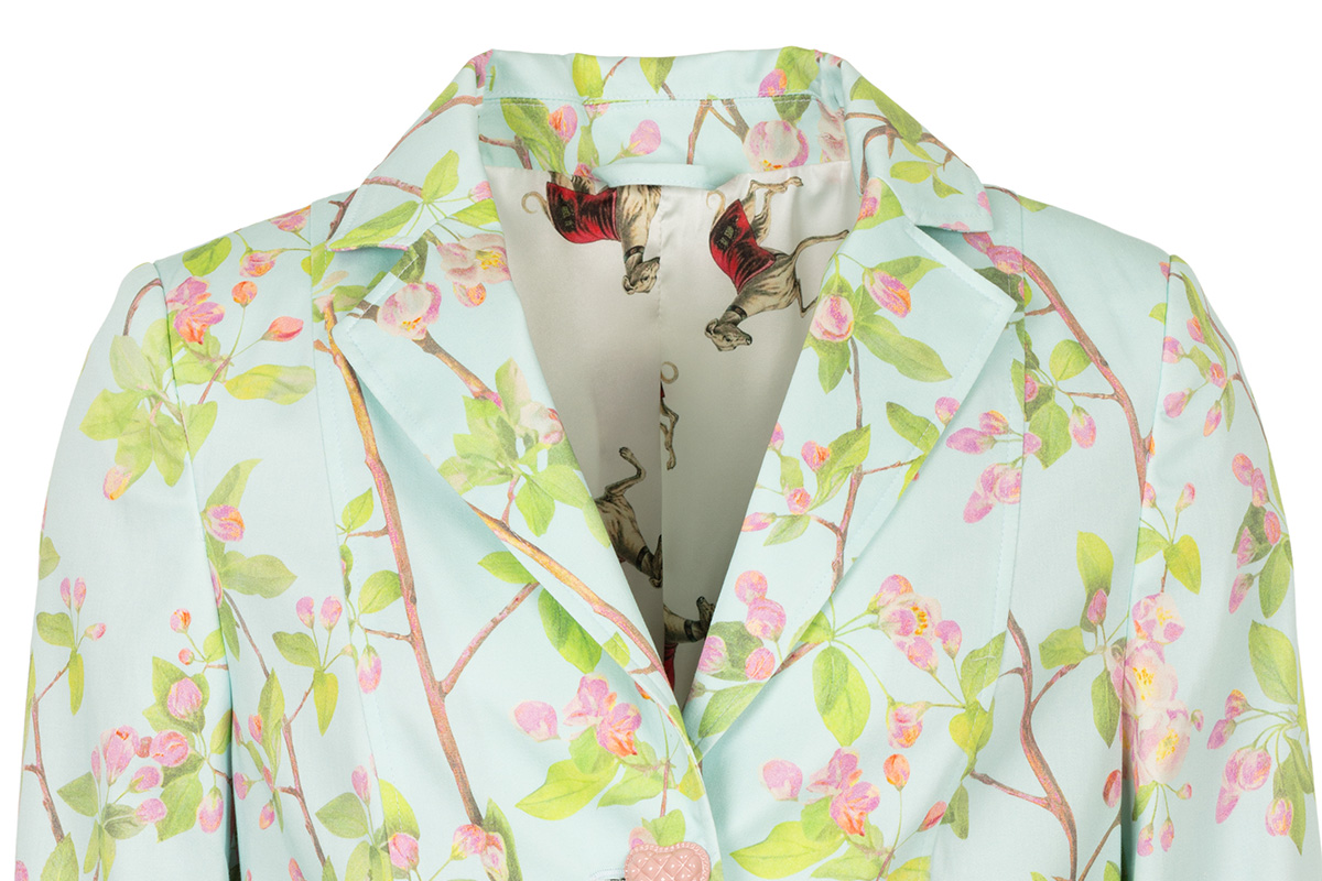 Longblazer ILONA Kirschblütenprint- MAIDEN LANE