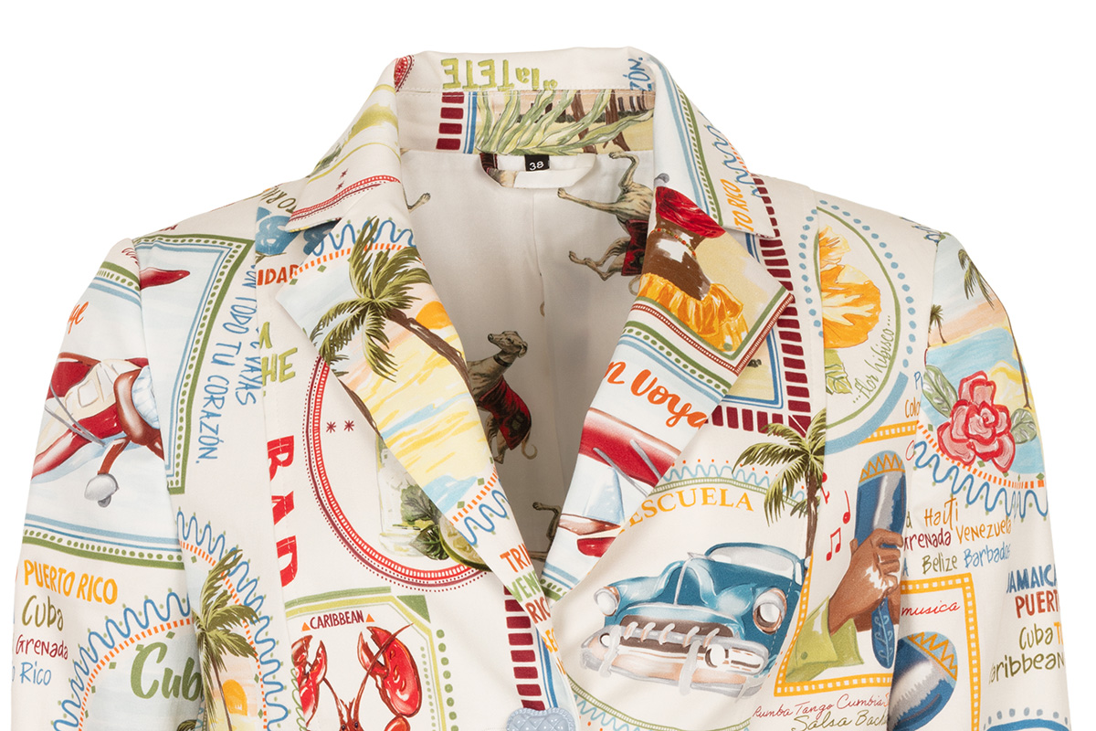 Longblazer IMELDA Cuba Print – MAIDEN LANE