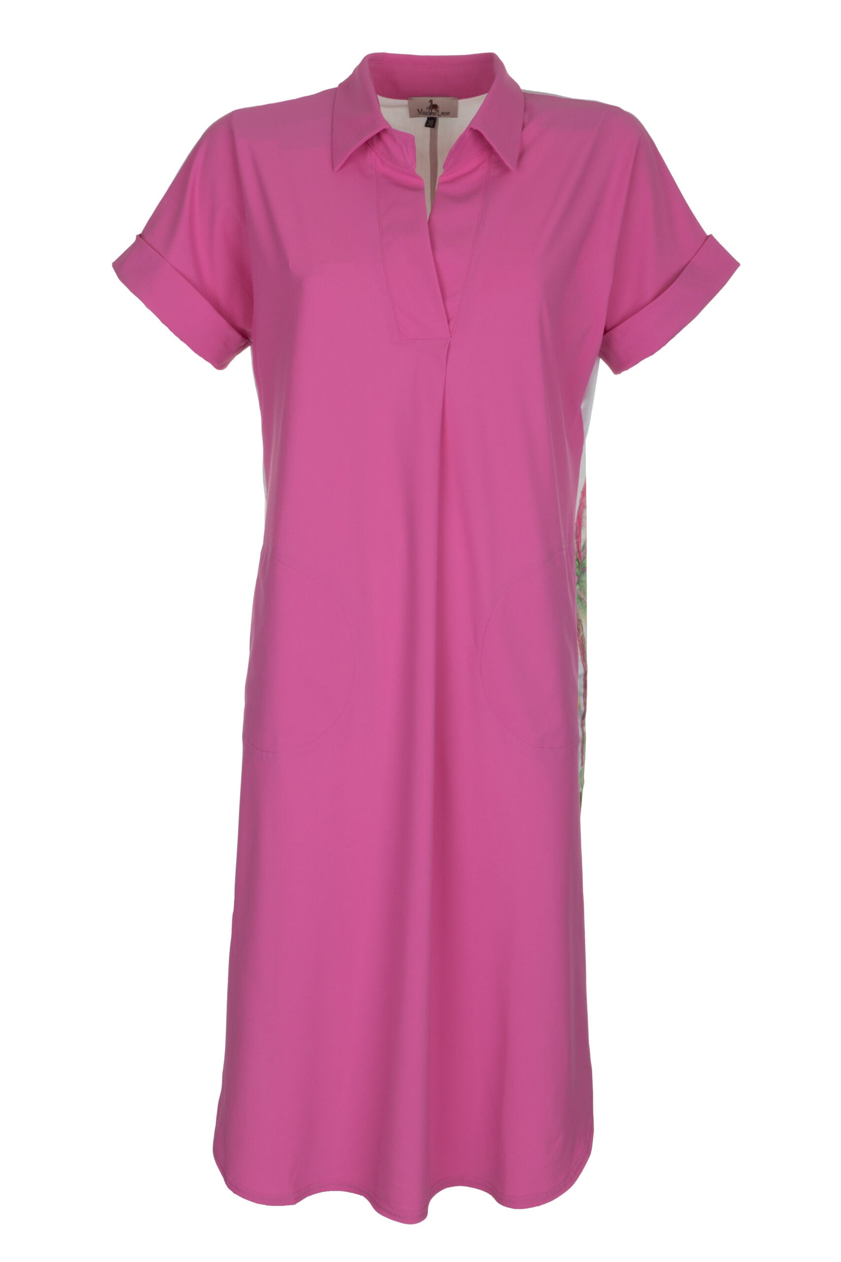 SPECIAL EDITION made by La Casa- Hemdblusenkleid mit überraschender Rückseite