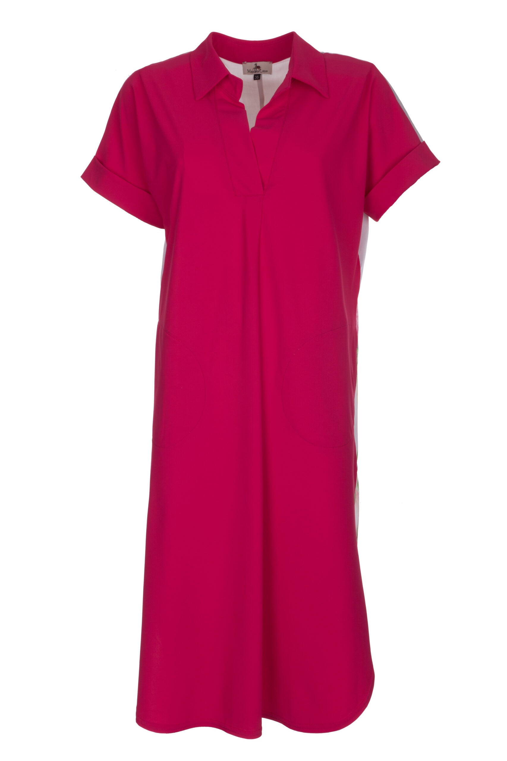 SPECIAL EDITION made by La Casa- Hemdblusenkleid mit überraschender Rückseite