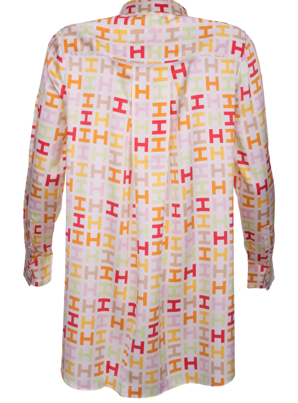 HERZENSANGELEGENHEIT- Seidenbluse mit H-Druck – Limited Edition