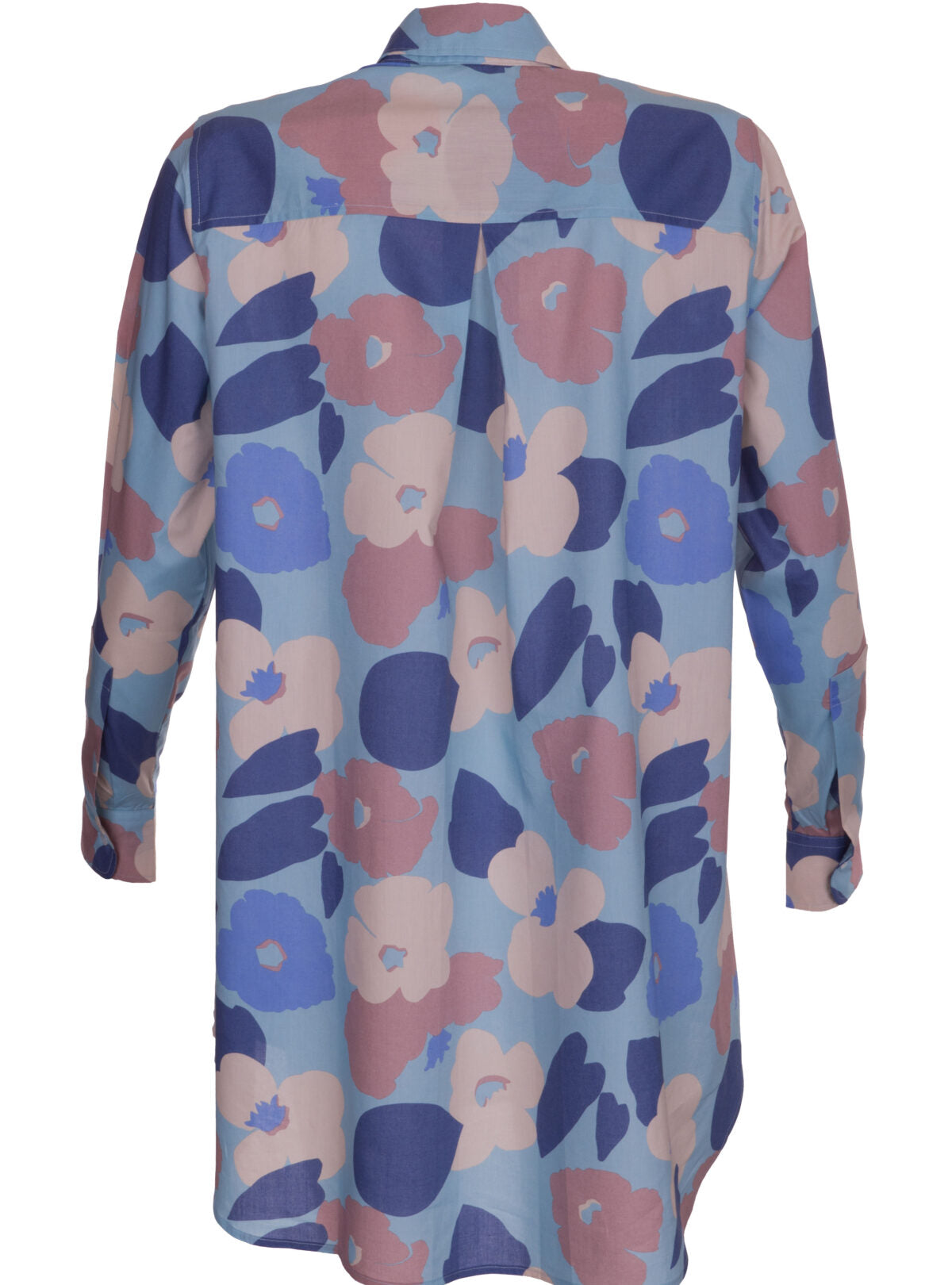 MADE BY LA CASA – LONGBLUSE FLOWER PRINT AUS BAUMWOLLE