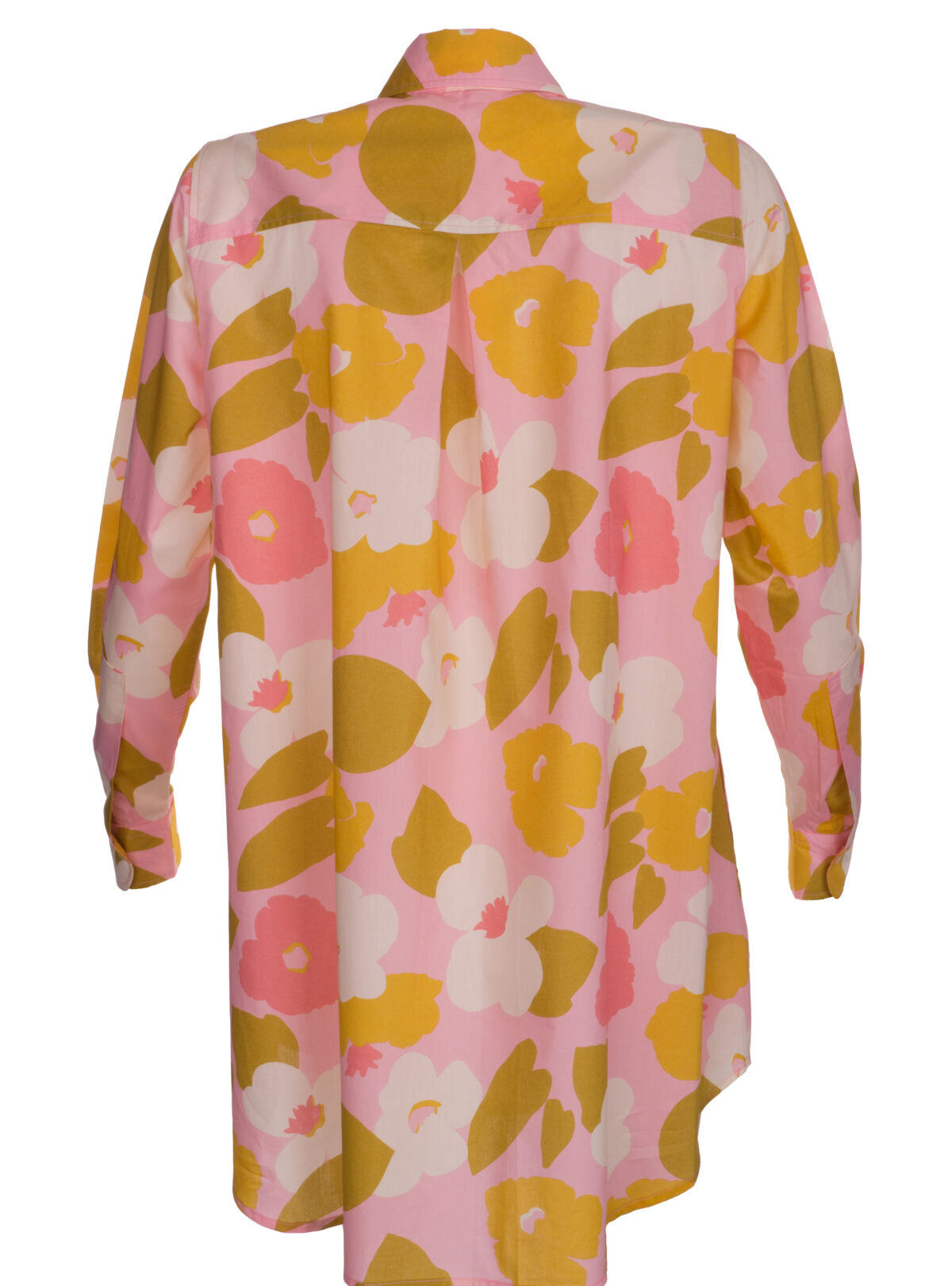 MADE BY LA CASA – LONGBLUSE FLOWER PRINT AUS BAUMWOLLE