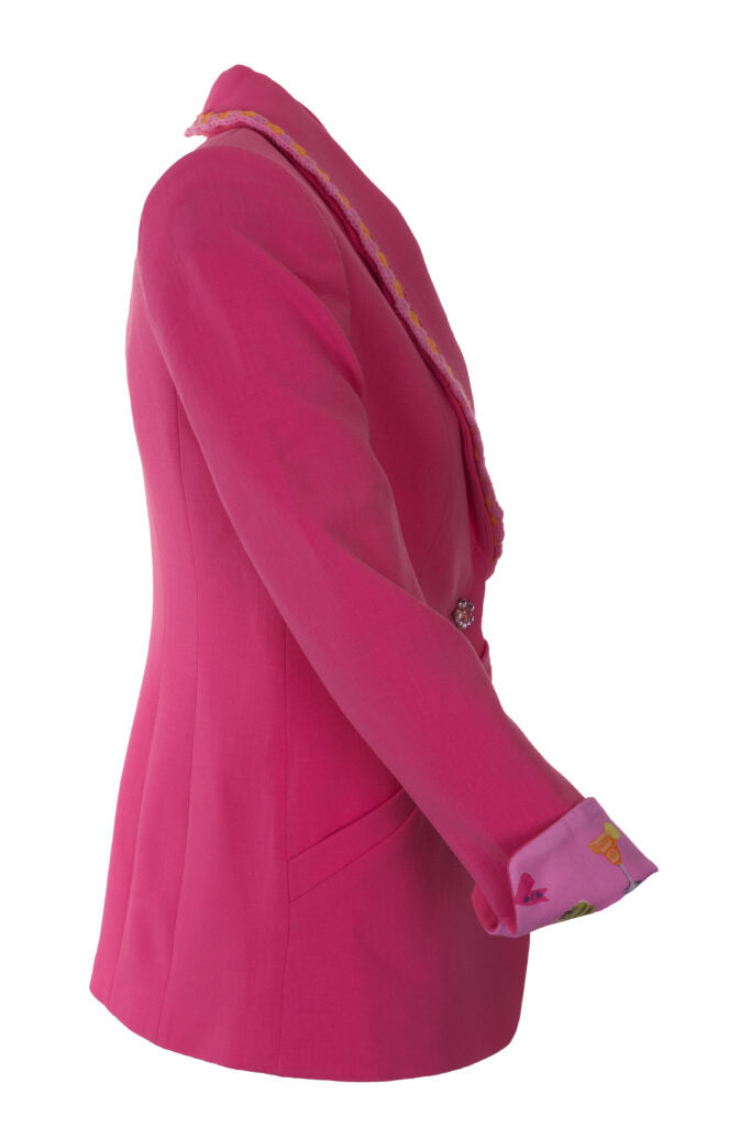 Blazer CARA mit Häkelkante