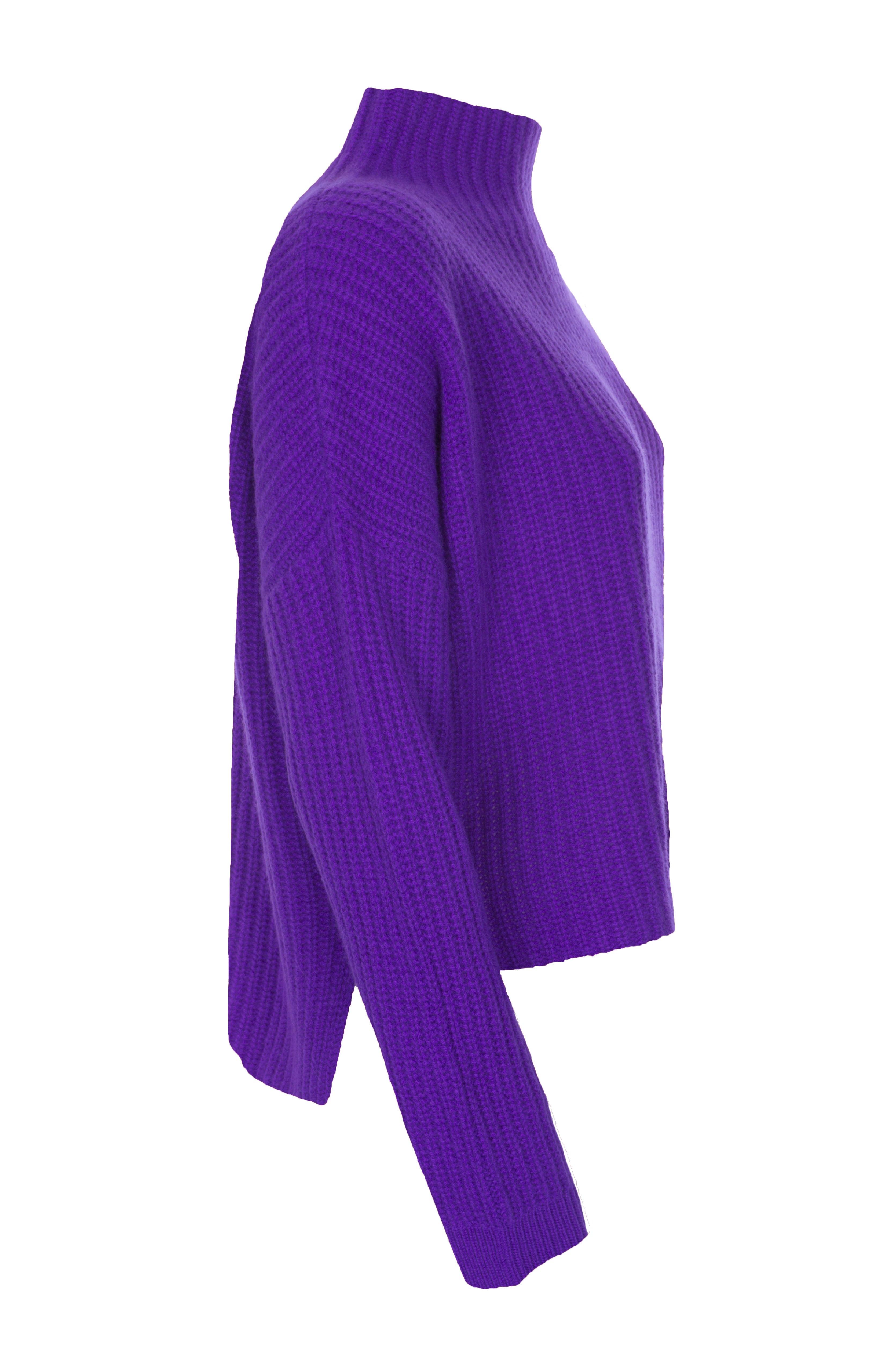 Rollkragenpullover 100% Cashmere in 6 Farben