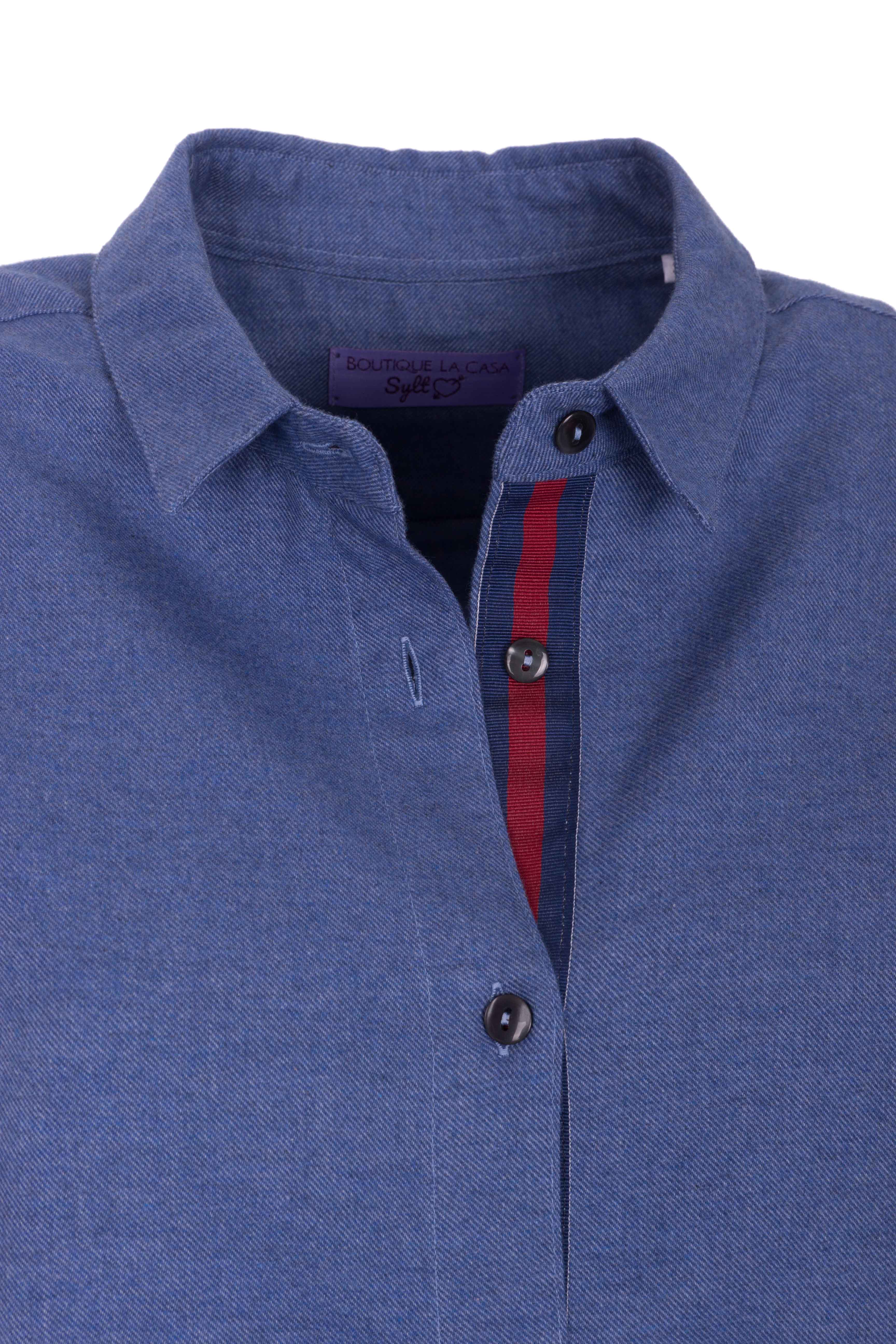 Longbluse Baumwollflanell COZY