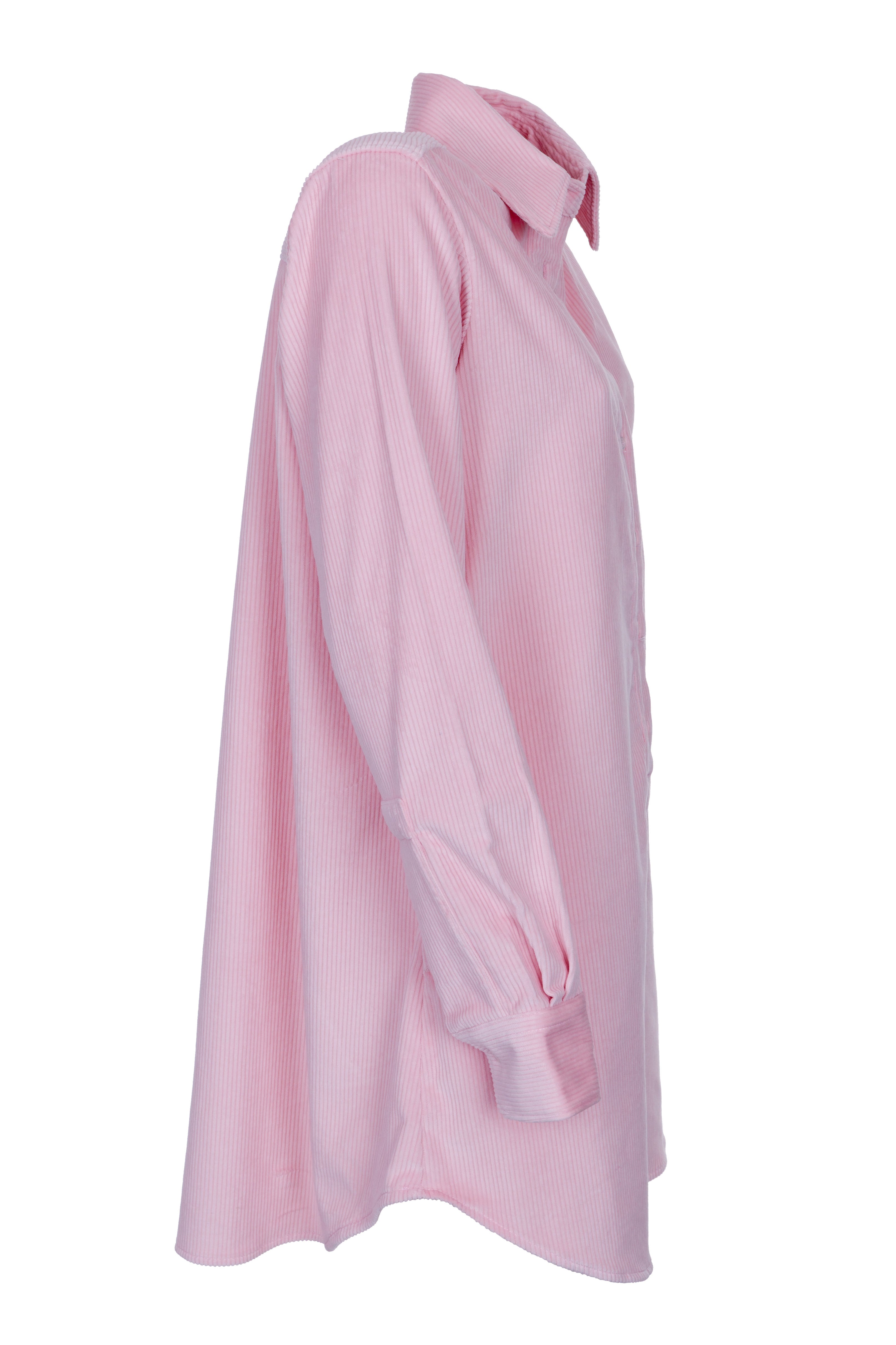 Trendige Longbluse BREITCORD