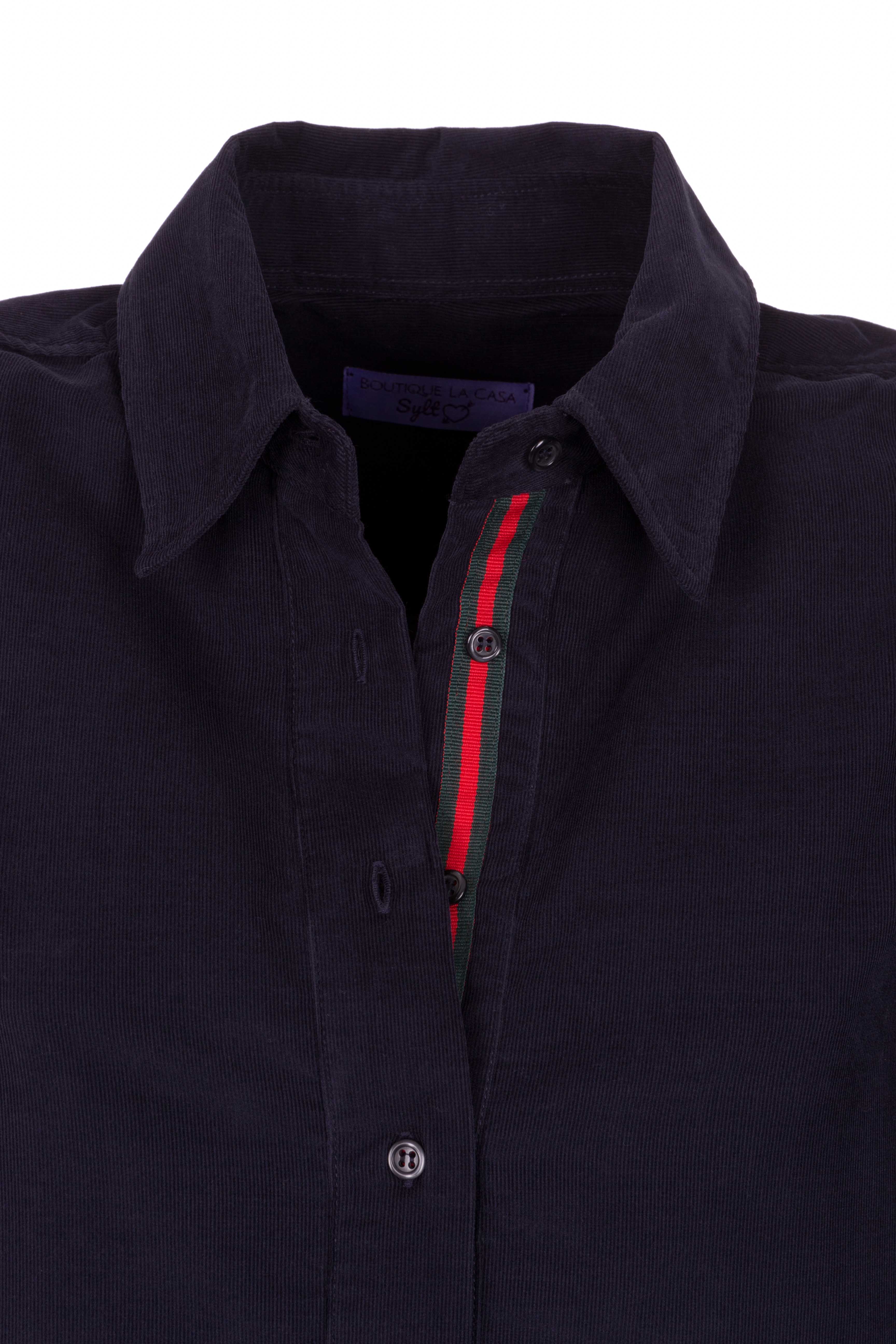 Kuschelige Longbluse BABYCORD