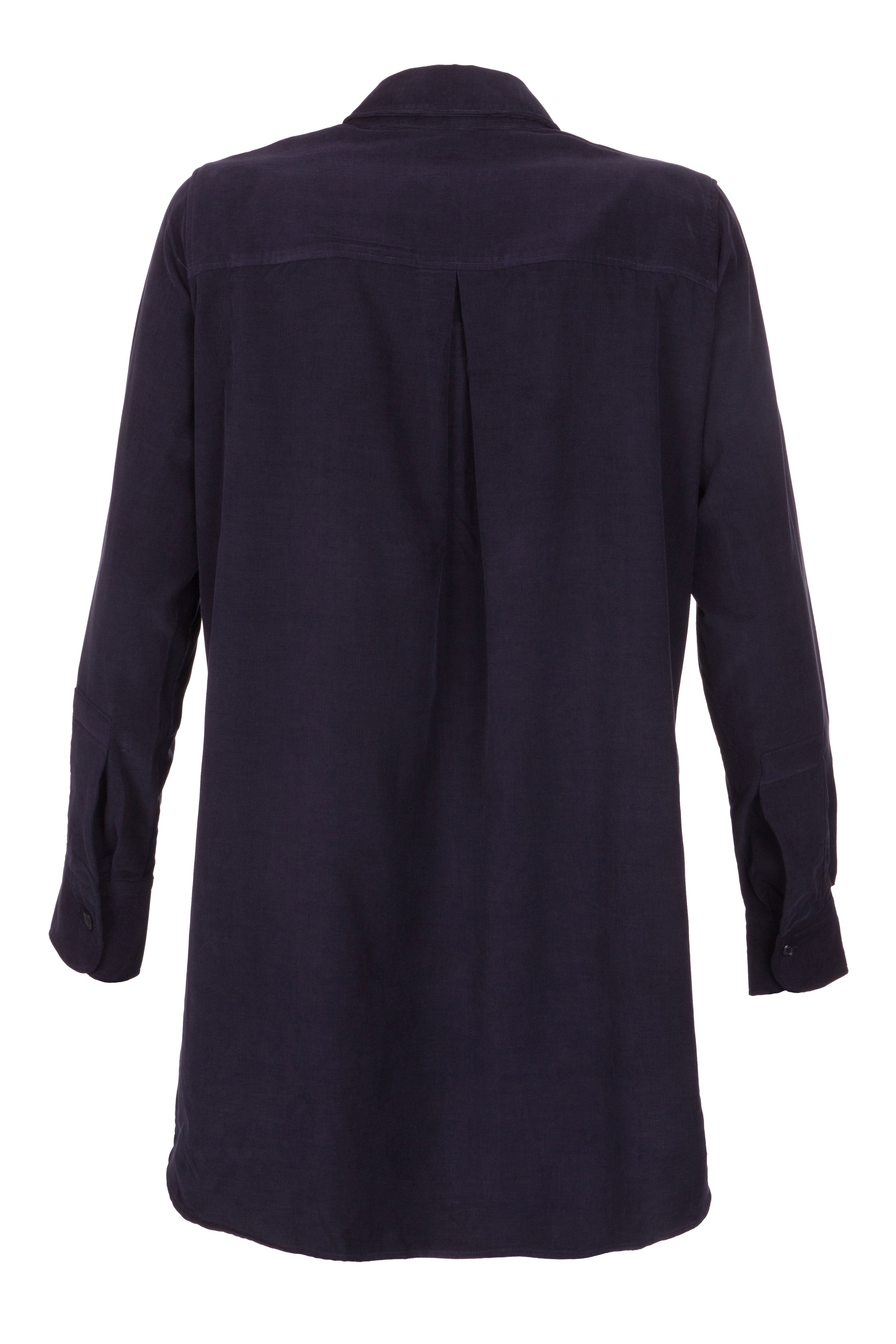 Kuschelige Longbluse BABYCORD