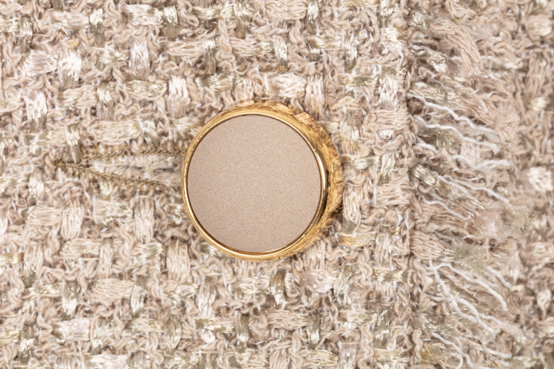 Bouclé-Blazer JUDY taupe