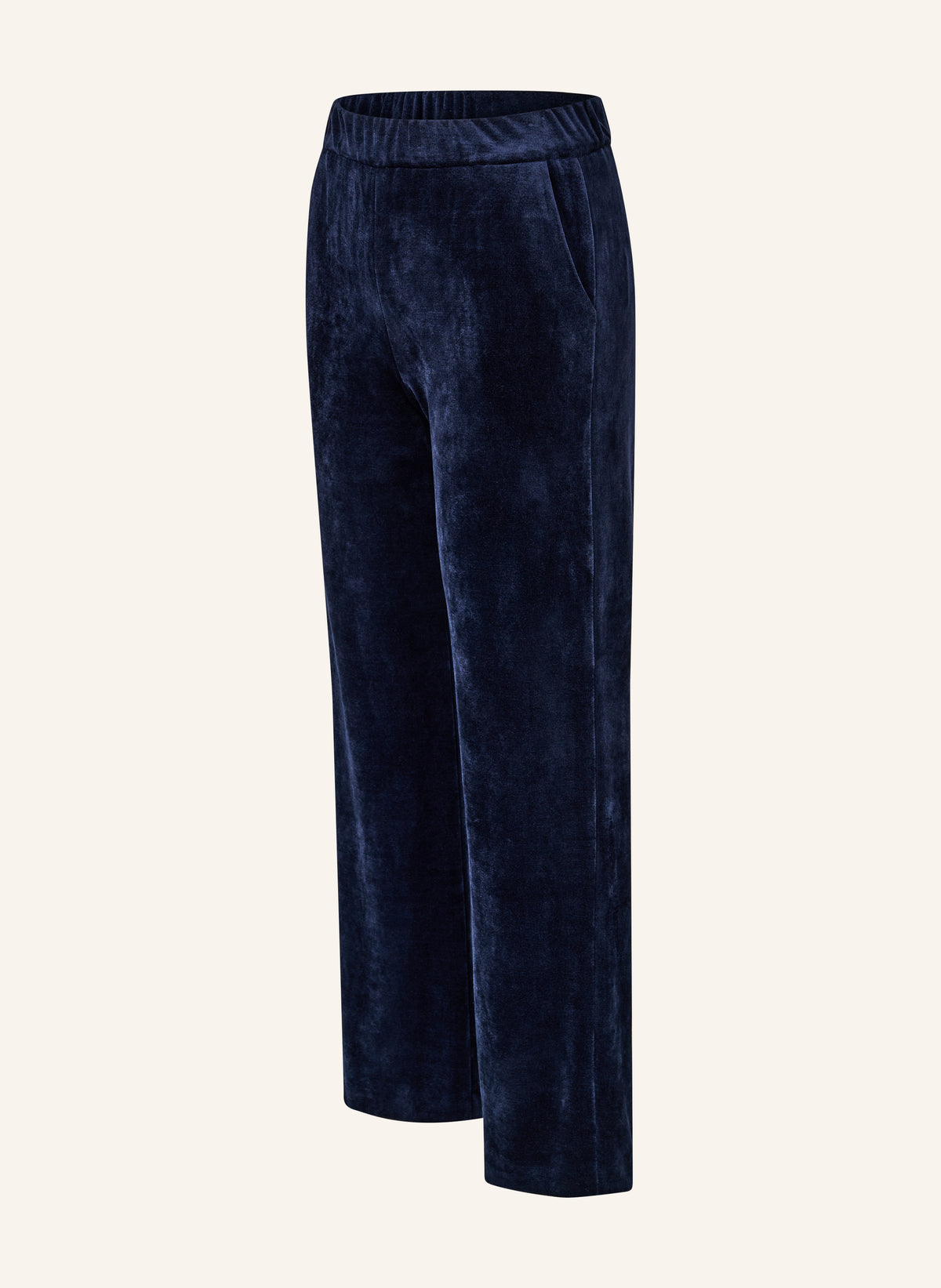HANNA – Samtjersey-Hose Navy | Limited Edition