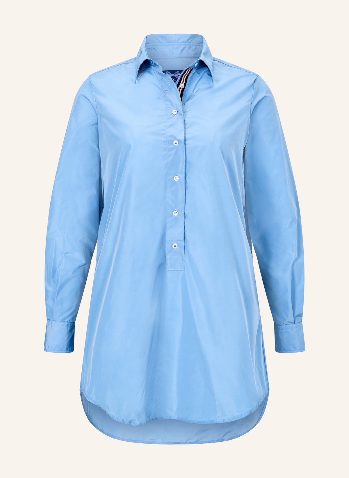 TAFT LOVE Changierende Longbluse in 4 Farben