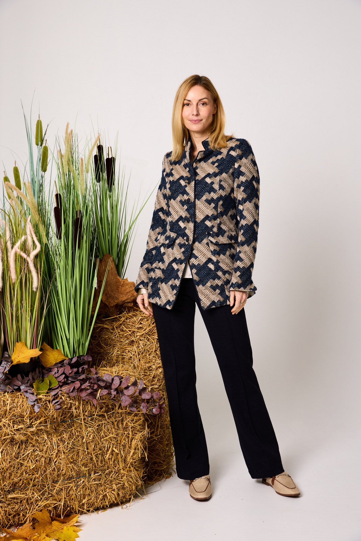 Longblazer JUNE "Hahnentritt"