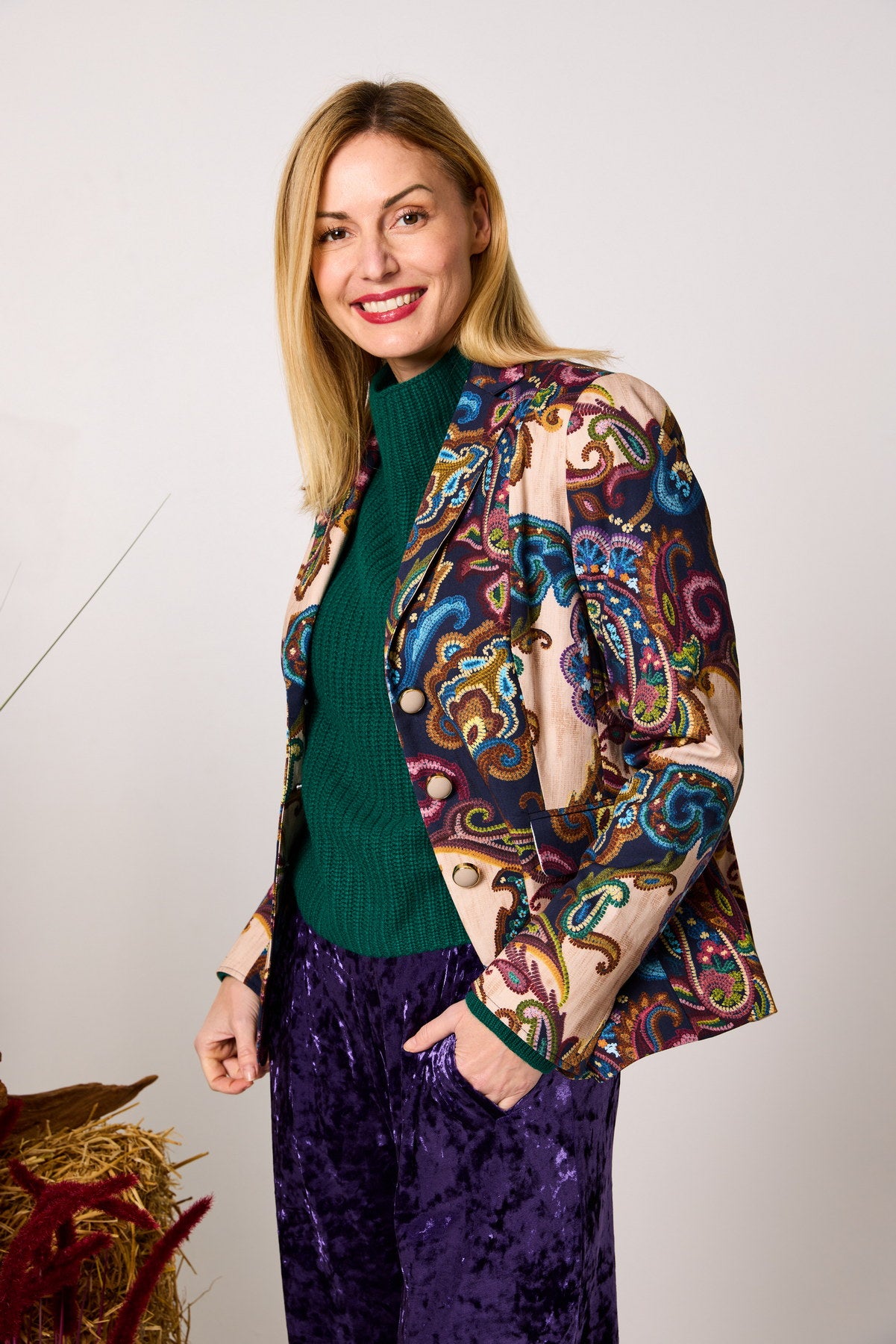 Blazer JANET "Paisley"