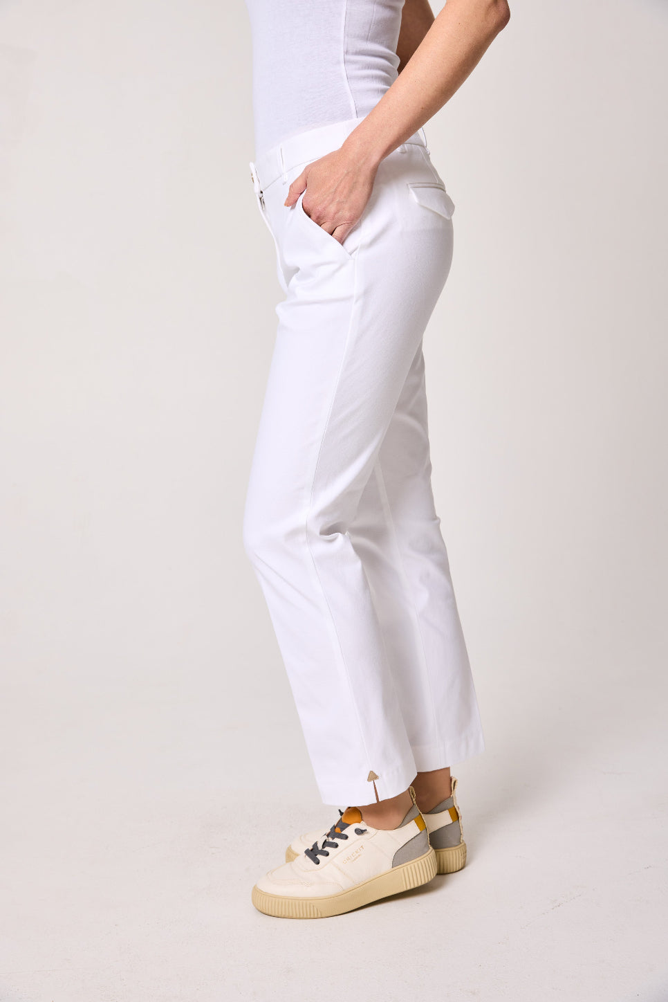 7/8-Hose FILIPA aus Premium-Cotton mit figurfreundlicher Passform