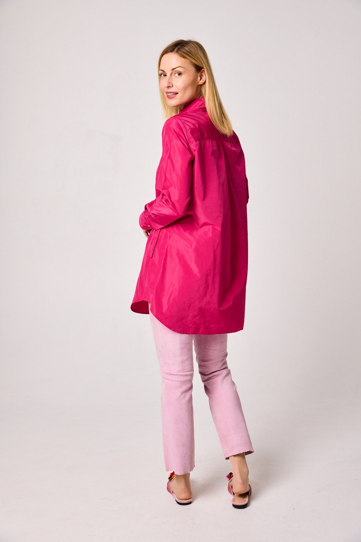 Changierende Longbluse TAFT