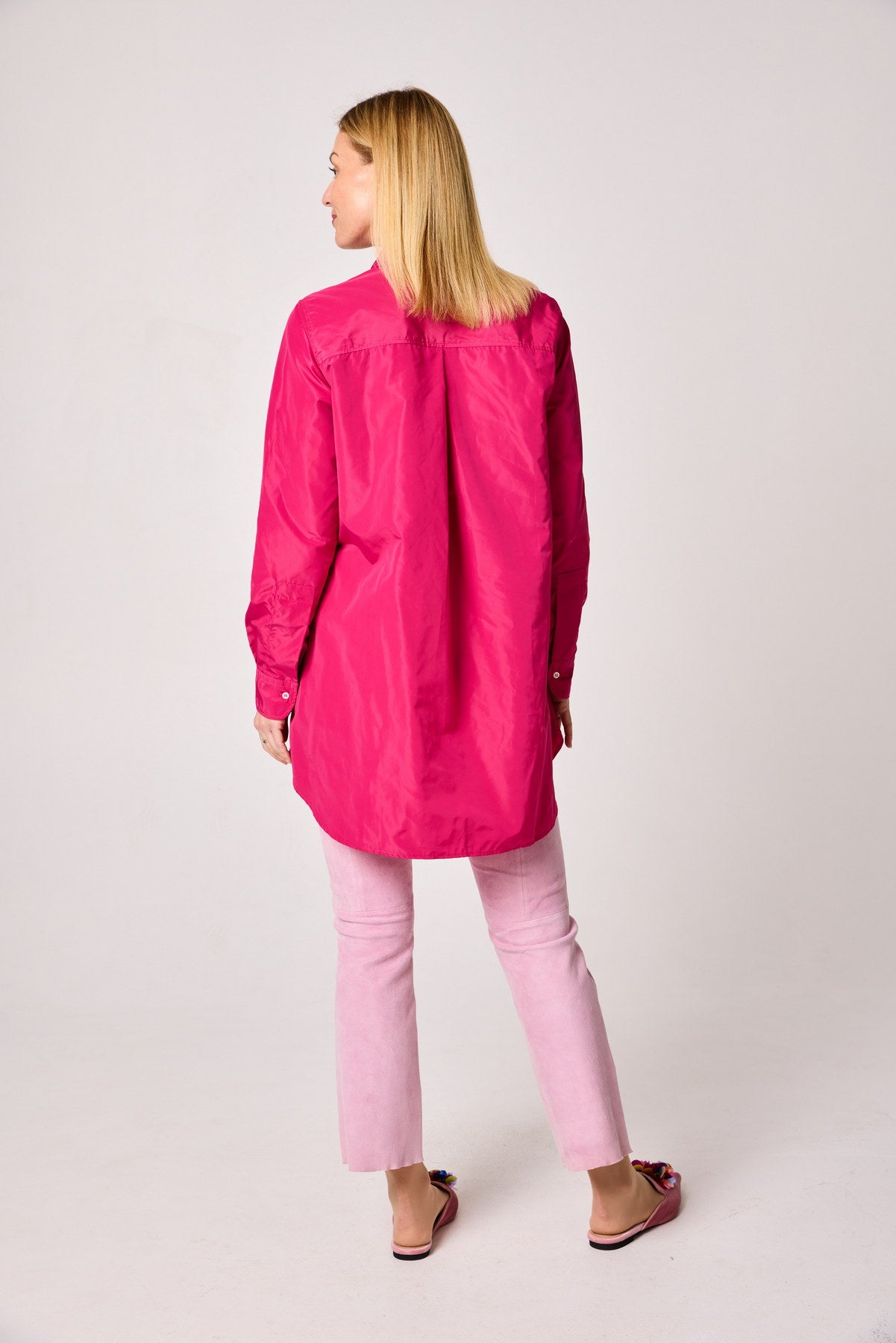 Changierende Longbluse TAFT