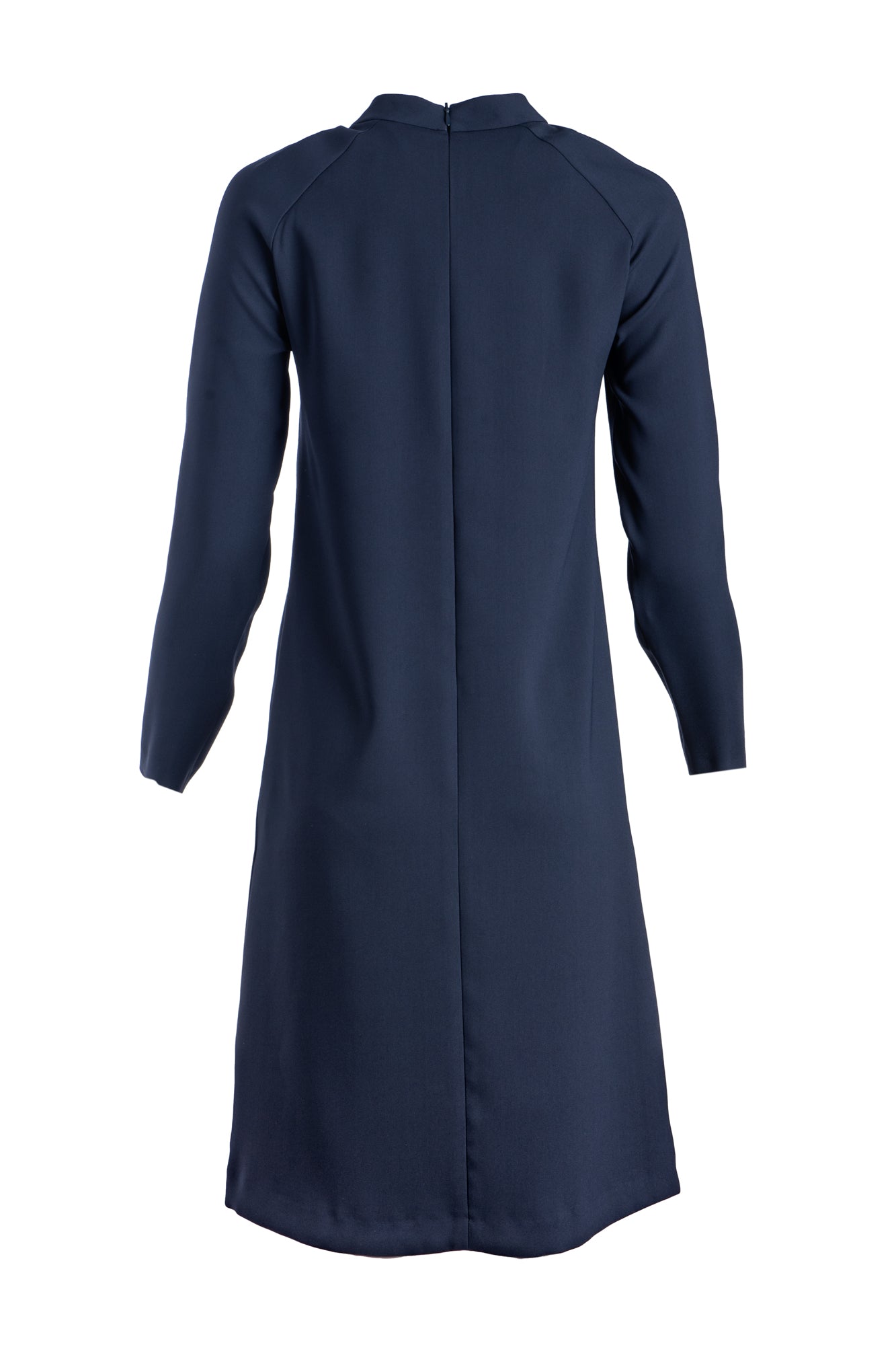 MAX VOLMÁRY-Kleid mit Stehkragen marine- bis Gr.48