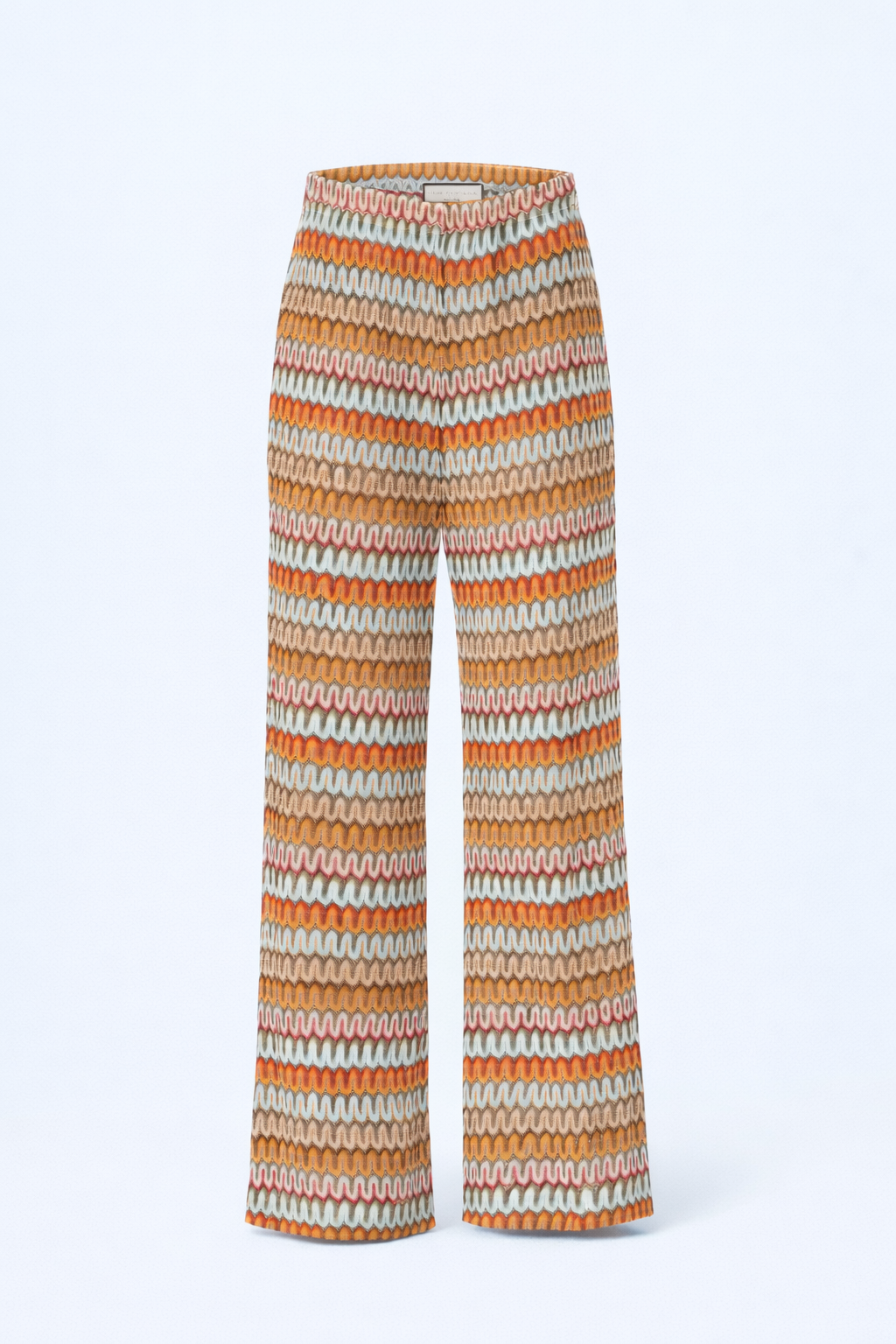 Palazzo-Hose Ajour im Missoni Stil