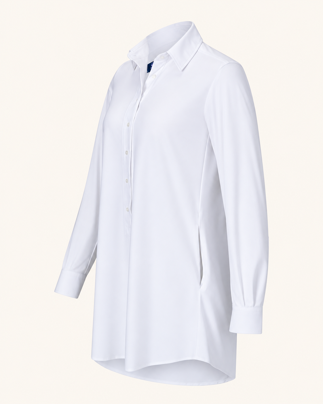 Longbluse Easy Chic – bügelfrei, stretchig & herrlich unkompliziert
