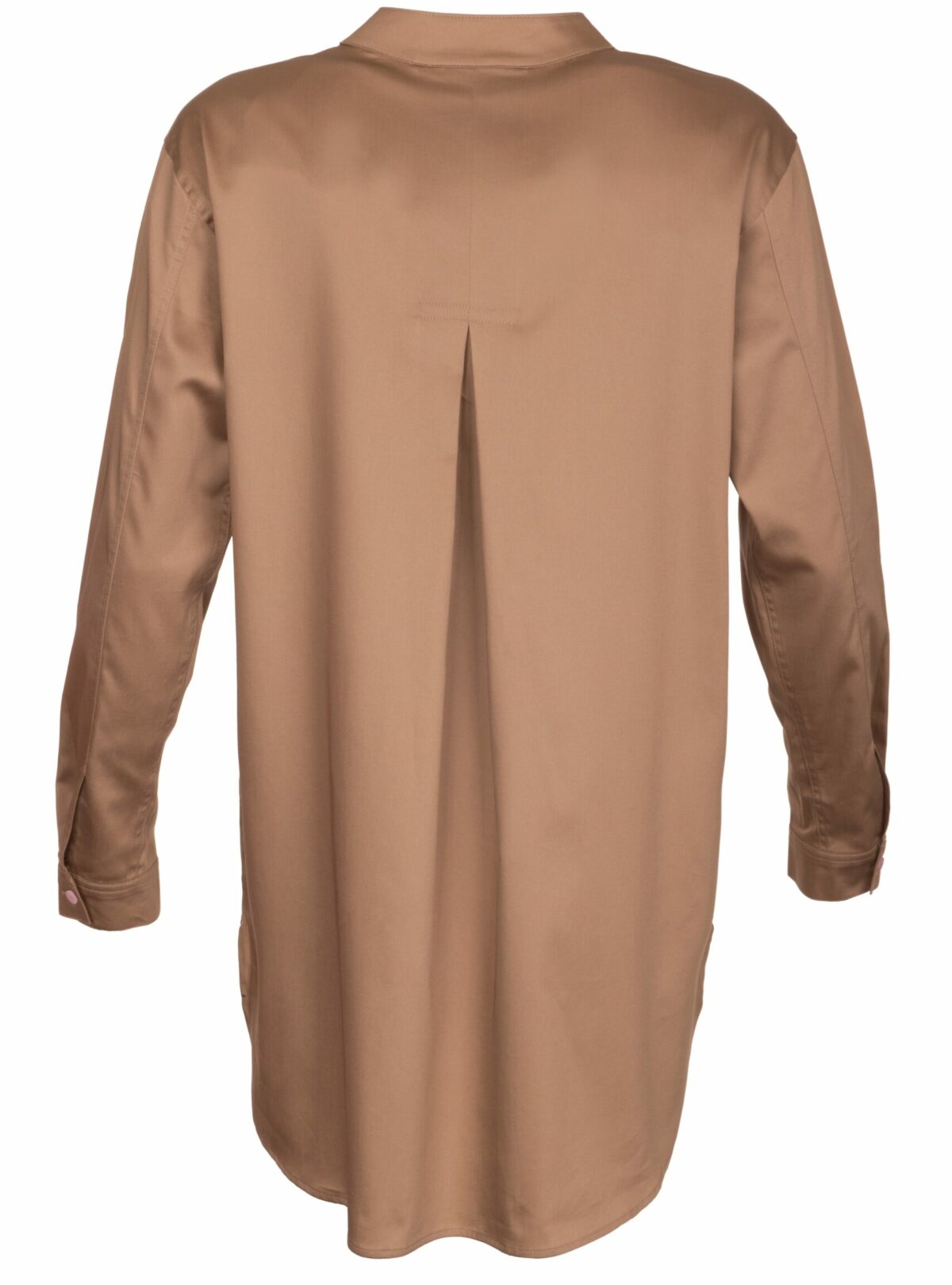 MAX VOLMÁRY – Stretchbluse mit Stehkragen