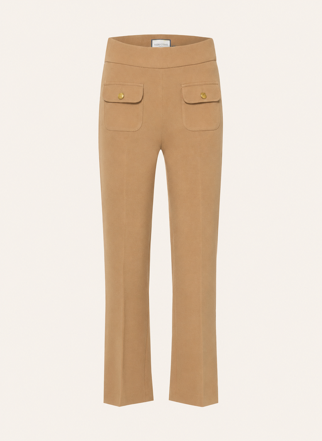 7/8 Hose NANETTE GOLD Kick-Flared Italian Jersey