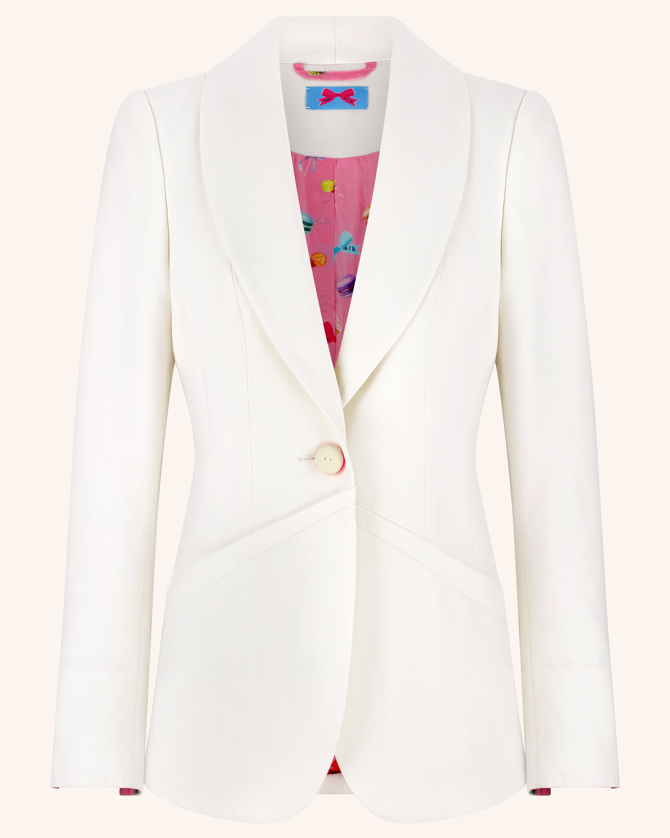 Schalkragen-Blazer CARA ecru