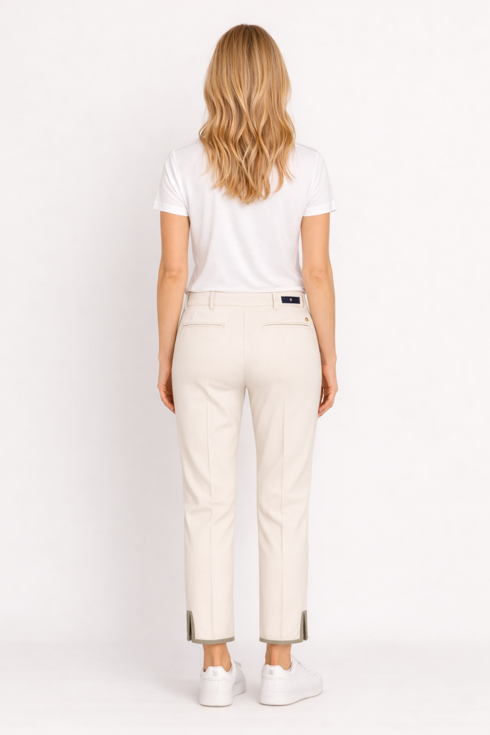 7/8 Stretchhose Spezia Classic mit Schlitz Cotton-Stretch
