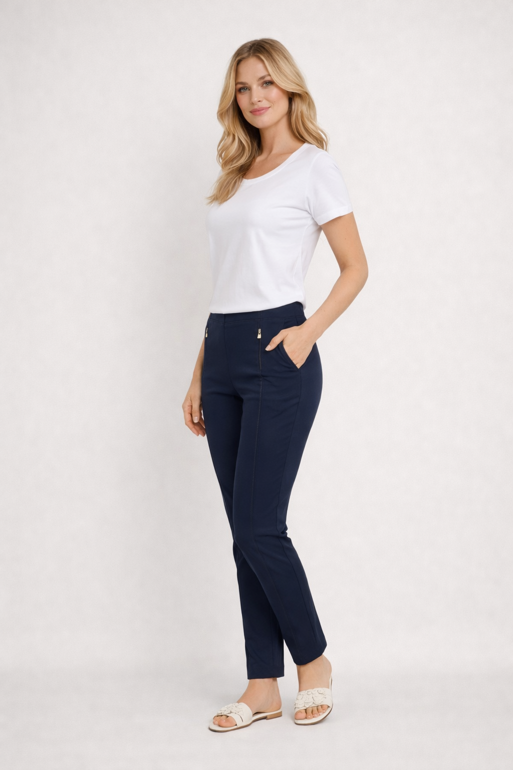 7/8 Skinny-Fit Stretch-Hose