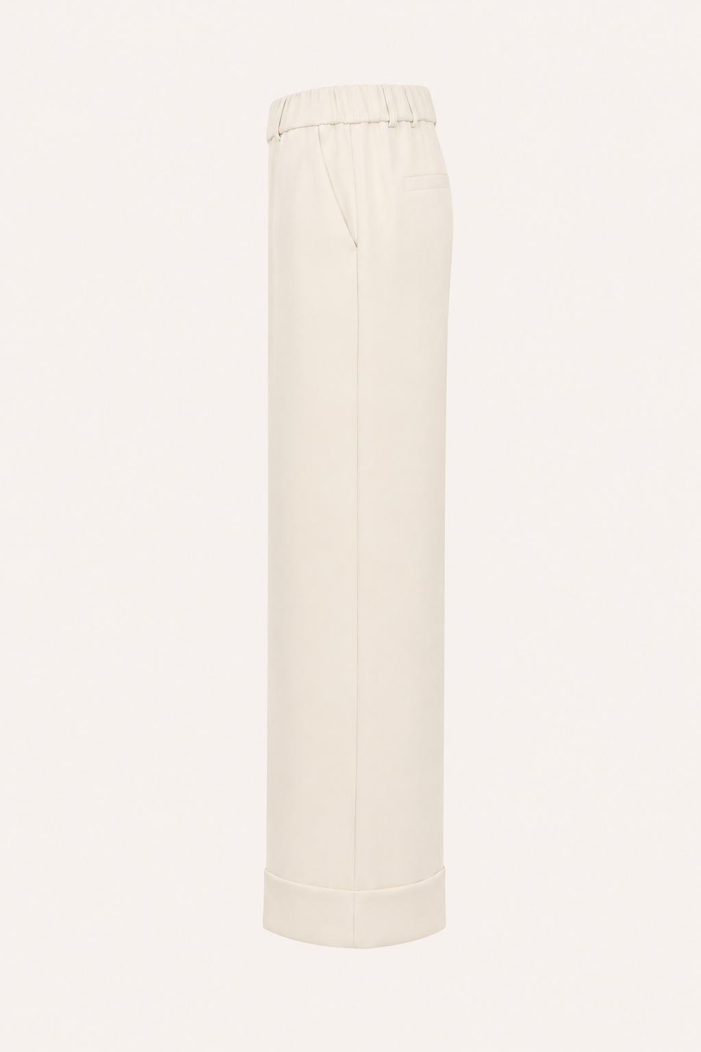 7/8 Culotte LENI in Ecru Wide Leg
