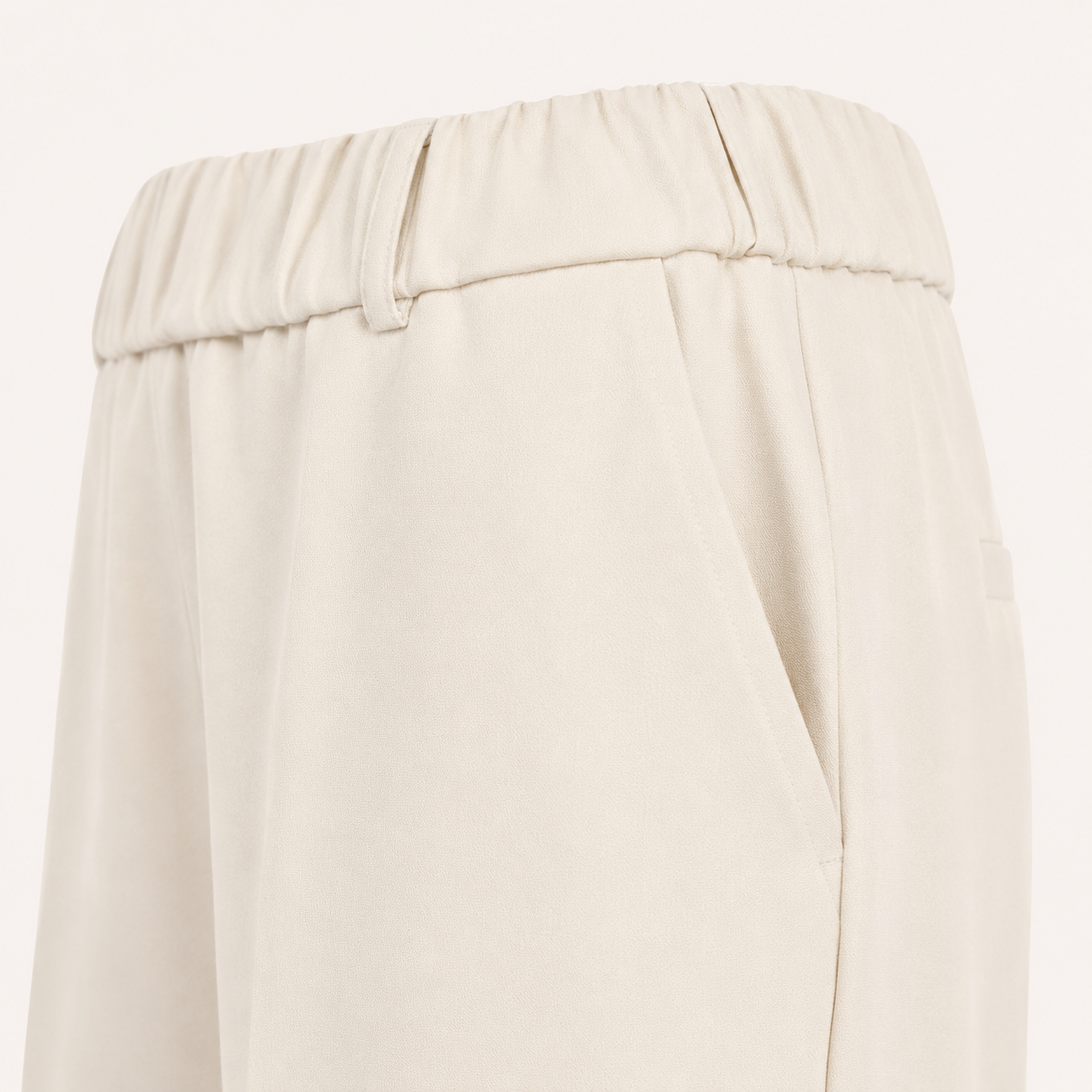 7/8 Culotte LENI in Ecru Wide Leg