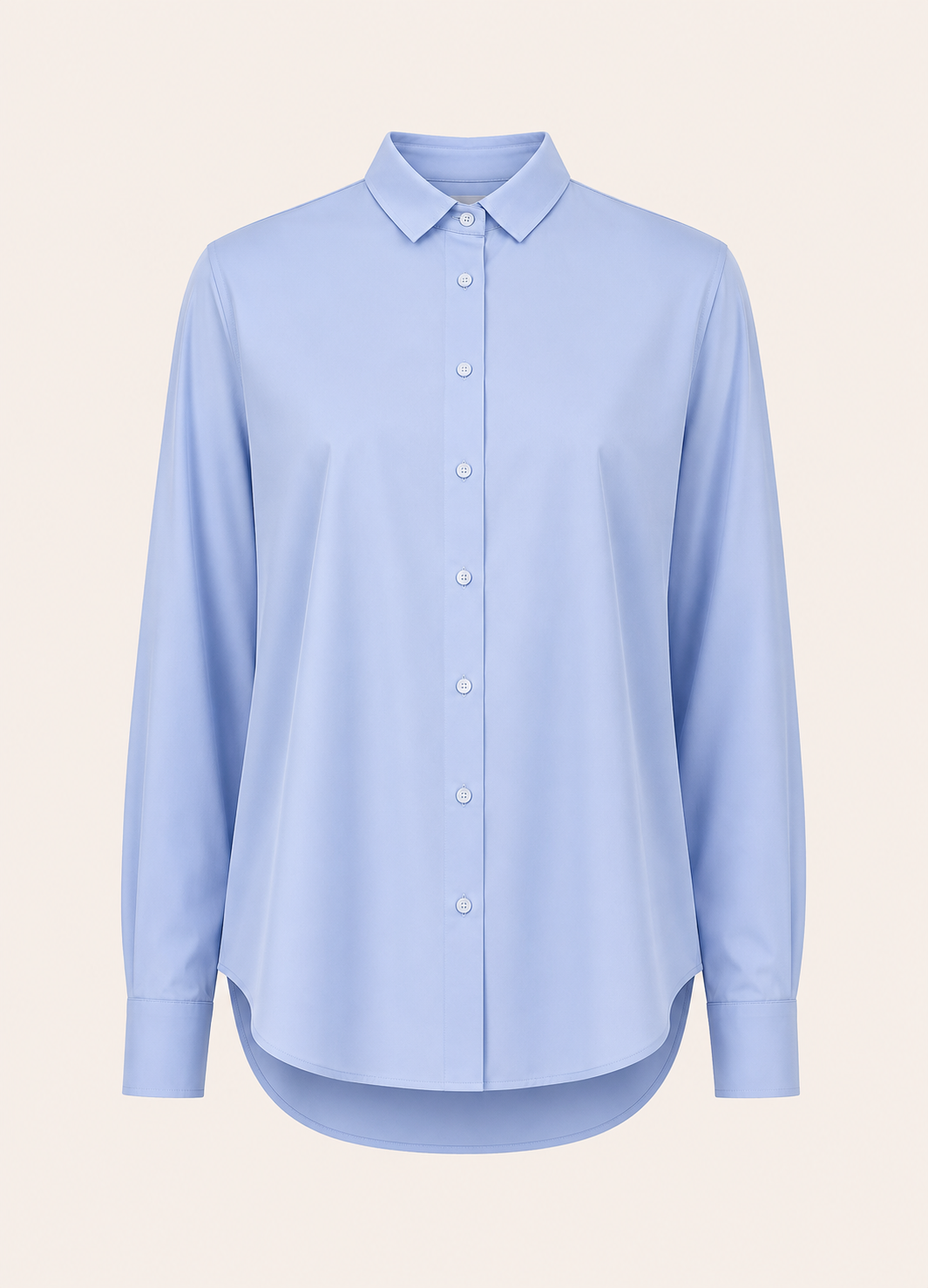 Stretchbluse GISELLE  mit kleinem Kragen "ActiveShirt"
