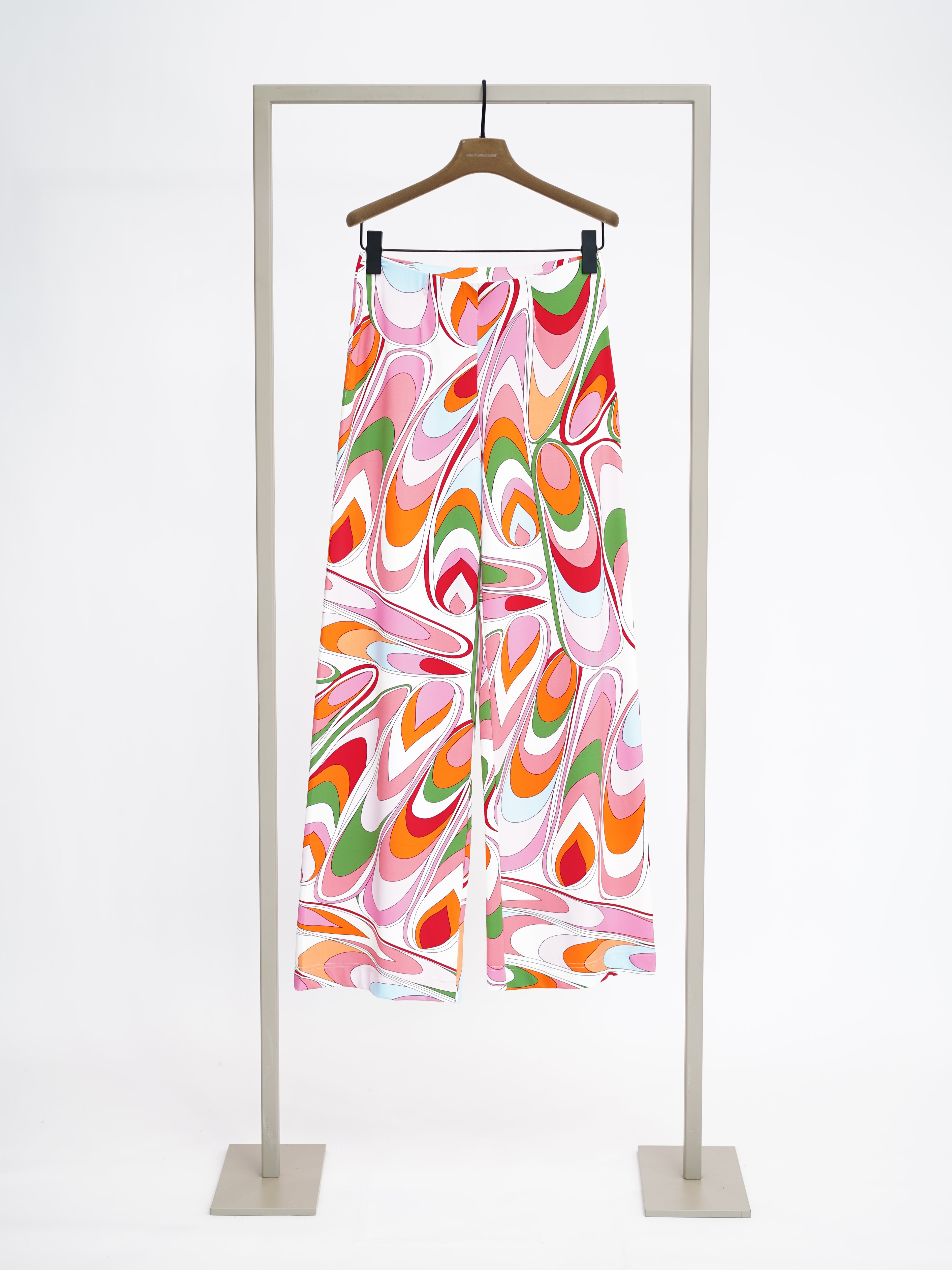 Superstretch-Tuchhose mit Puccidruck