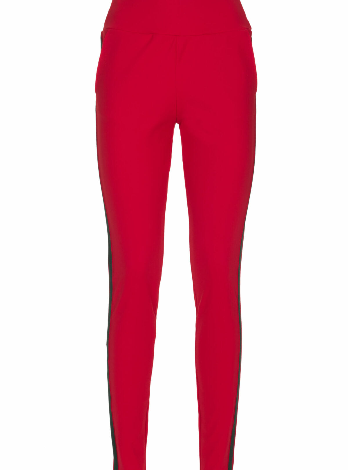 MADE BY LA CASA- SPECIAL EDITION- Hose Technostretch mit Streifen- rot