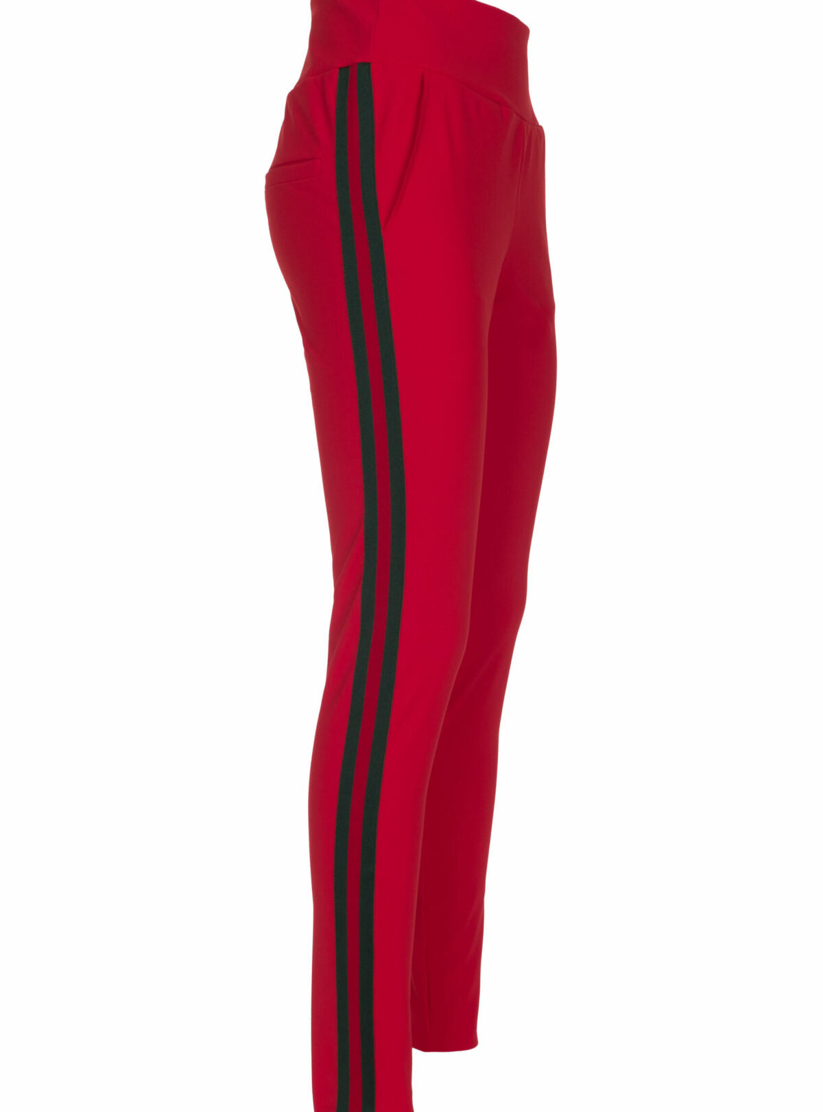 MADE BY LA CASA- SPECIAL EDITION- Hose Technostretch mit Streifen- rot