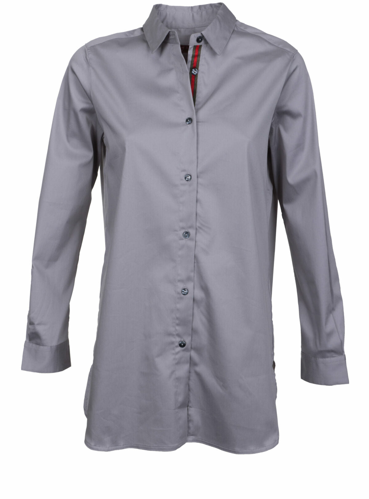 MADE BY LA CASA-Longbluse gestretcht durchgeknöpft(ohne Taschen)